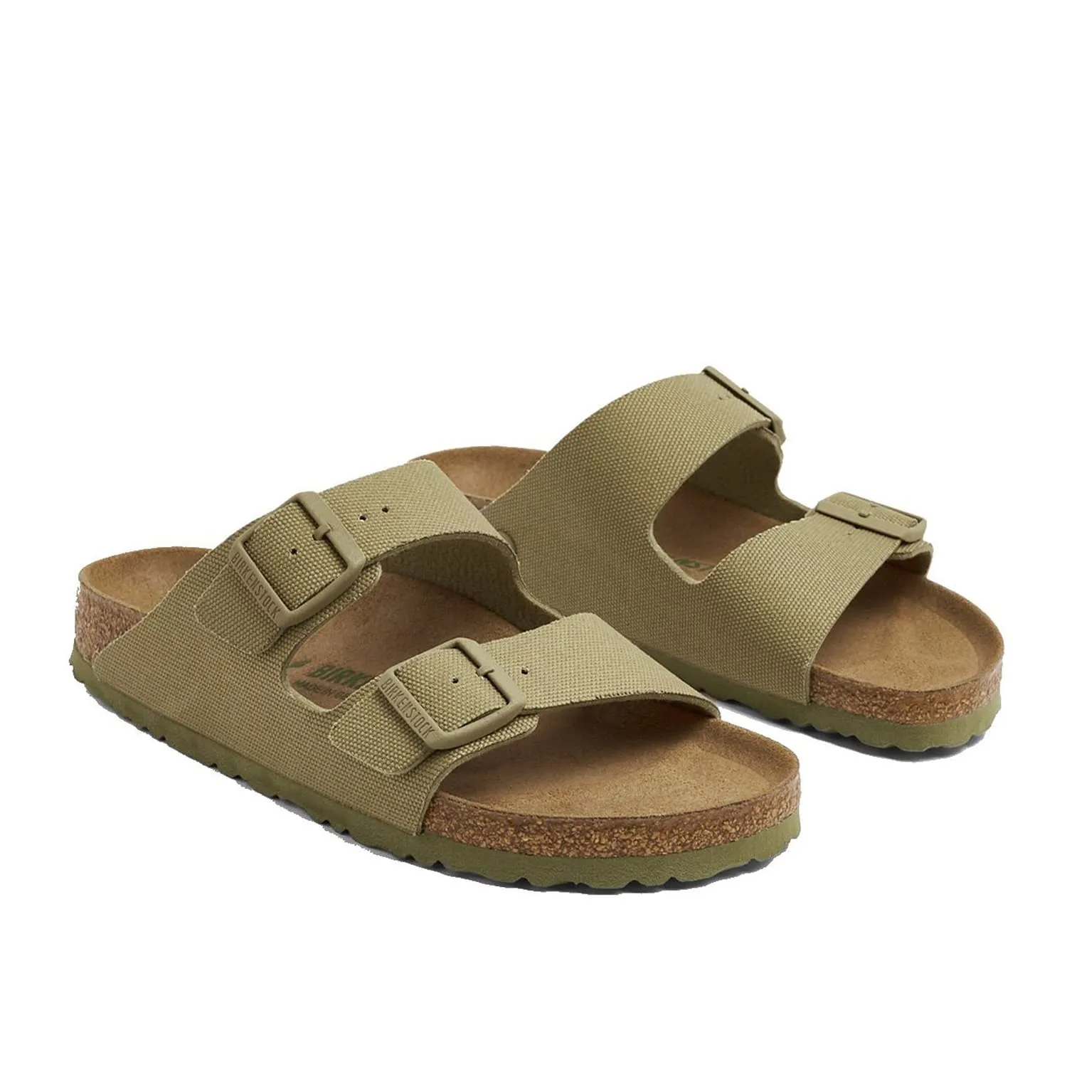 Birkenstock Arizona Ciabatta Verde Da Uomo 1024065 - immagine 2