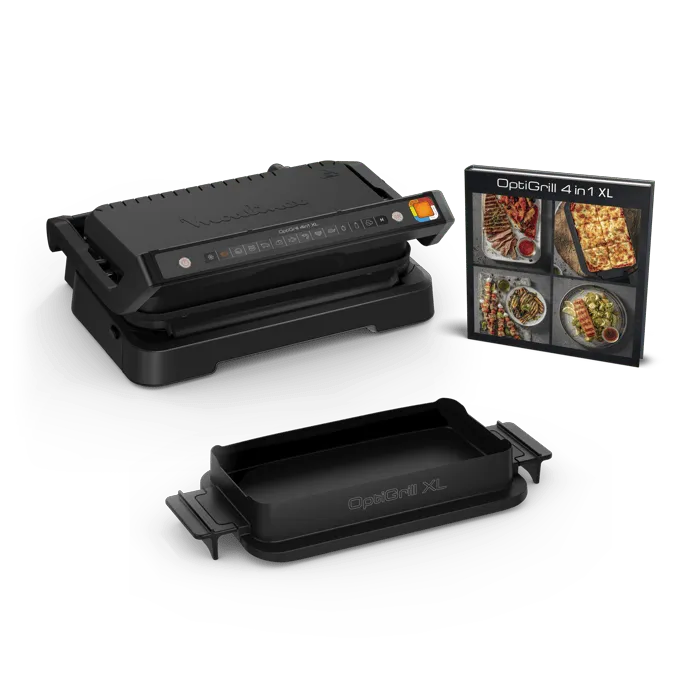 Moulinex Optigrill 4in1 XL Griglia a Contatto Intelligente, 12 Programmi Automatici, 4 Funzioni di Cottura - immagine 1
