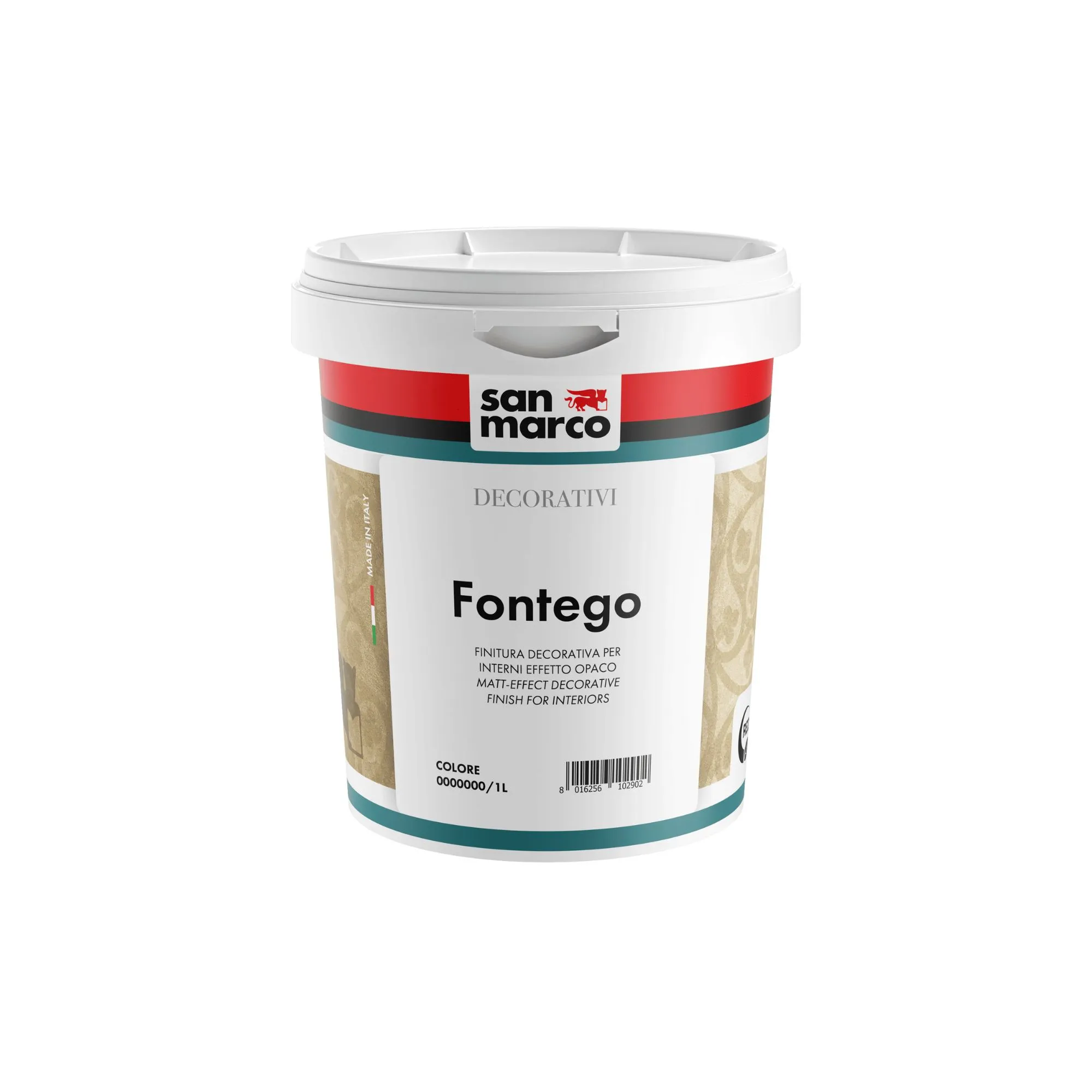 San Marco FONTEGO Pittura decorativa per interni effetto opaco e vellutato - immagine 1