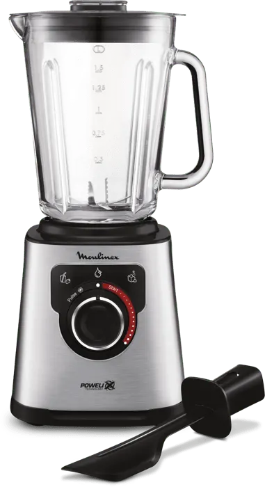 Moulinex Perfectmix Blender Silver with Glass Jug - immagine 1