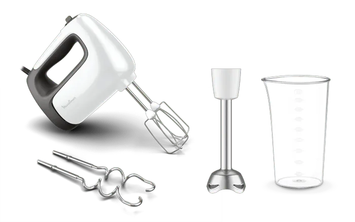Moulinex Prep'mix Hand Mixer with Metal Mixer - immagine 1