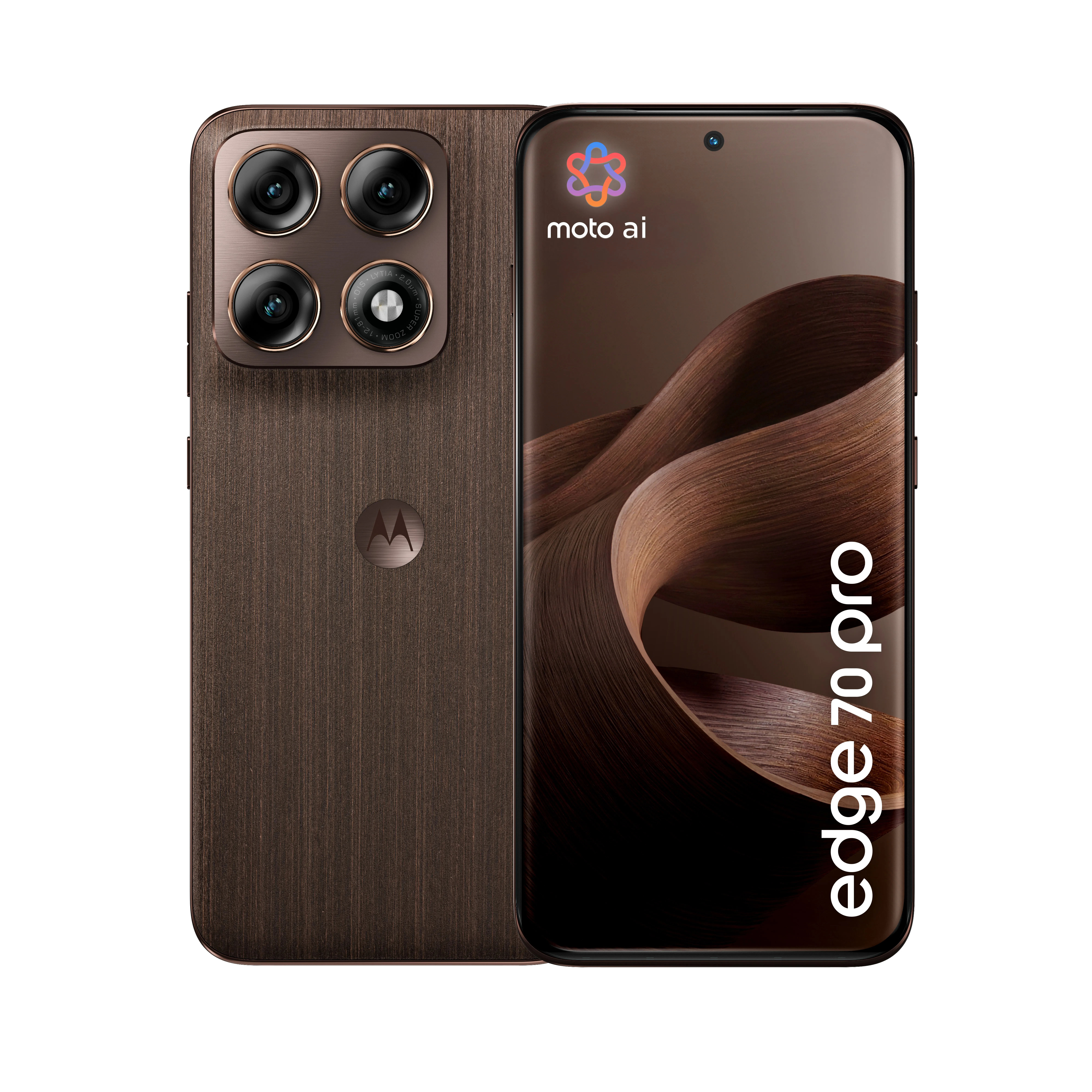 Motorola Edge 70 Pro 5G 8GB RAM 256GB Dual SIM Chicory Coffee Europa - immagine 1
