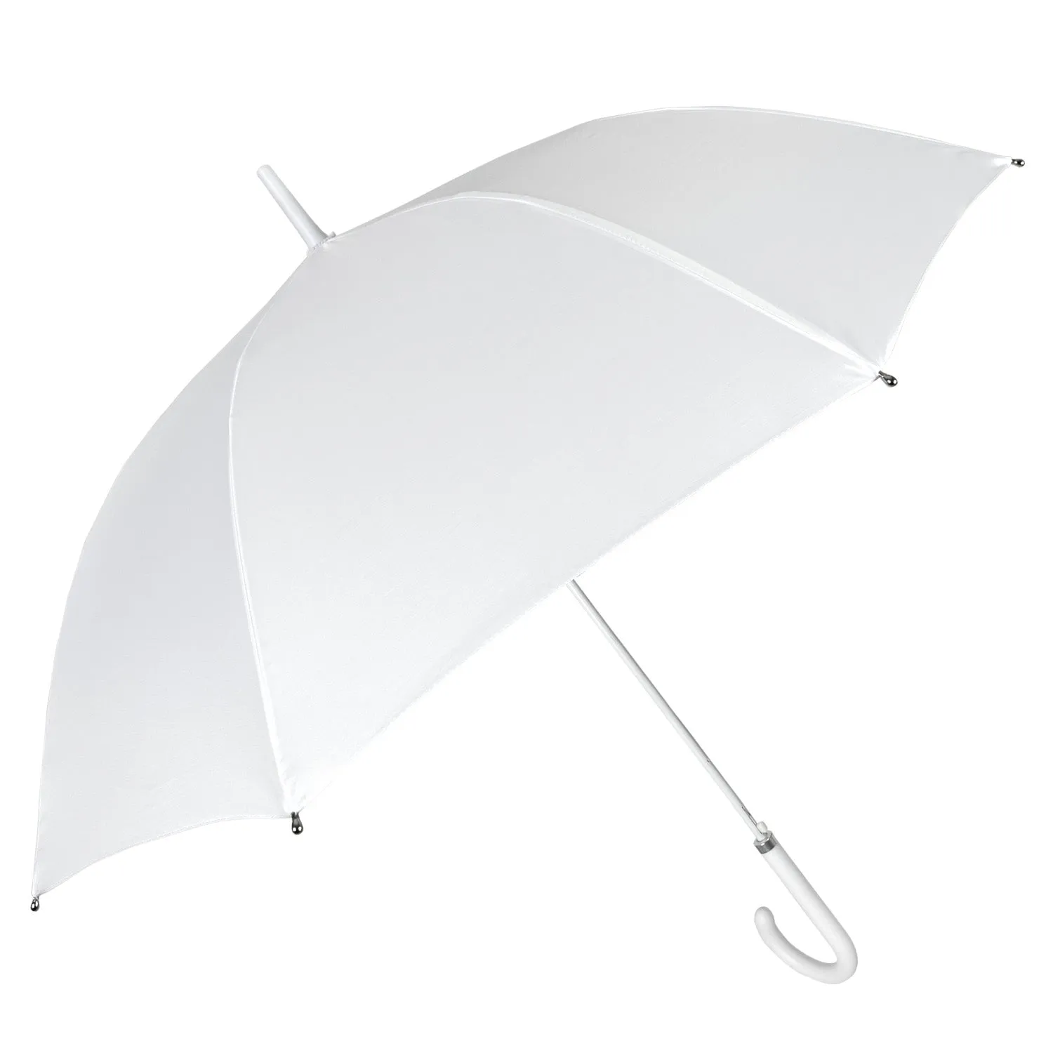 Perletti Ombrello Bianco da Sposa - immagine 1