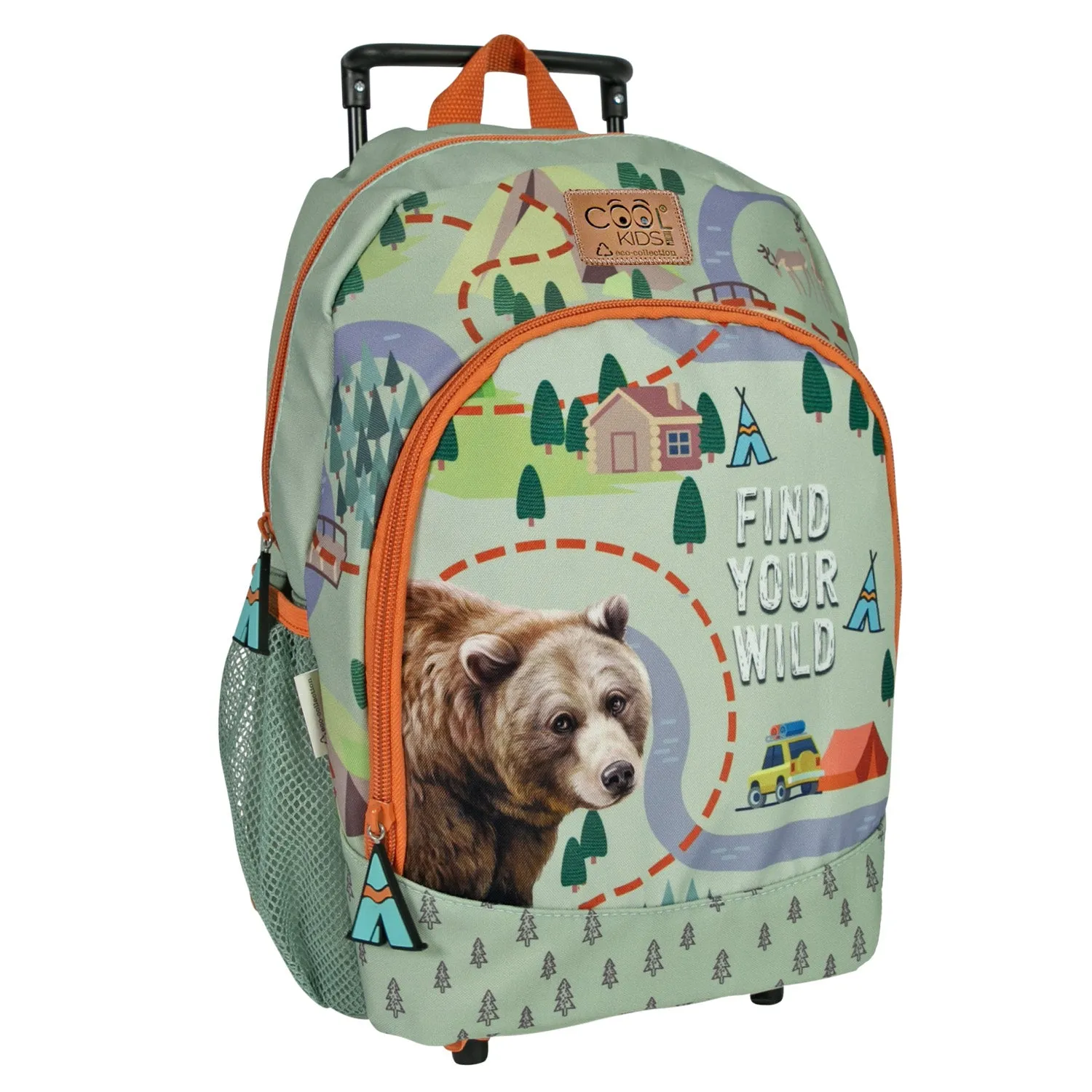 Perletti Trolley Eco con Orso - immagine 1