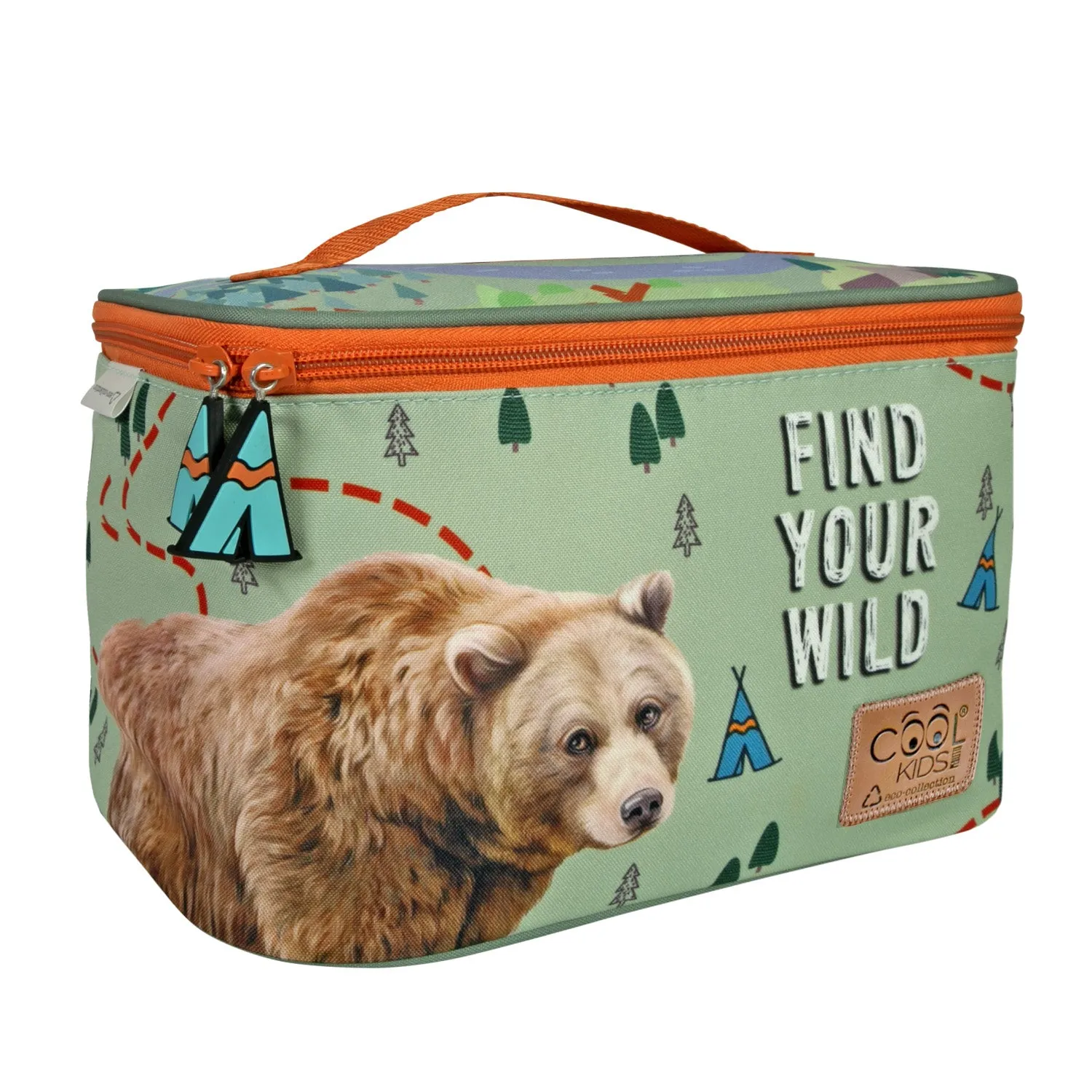 Perletti Borsa Pranzo Eco con Orso - immagine 1