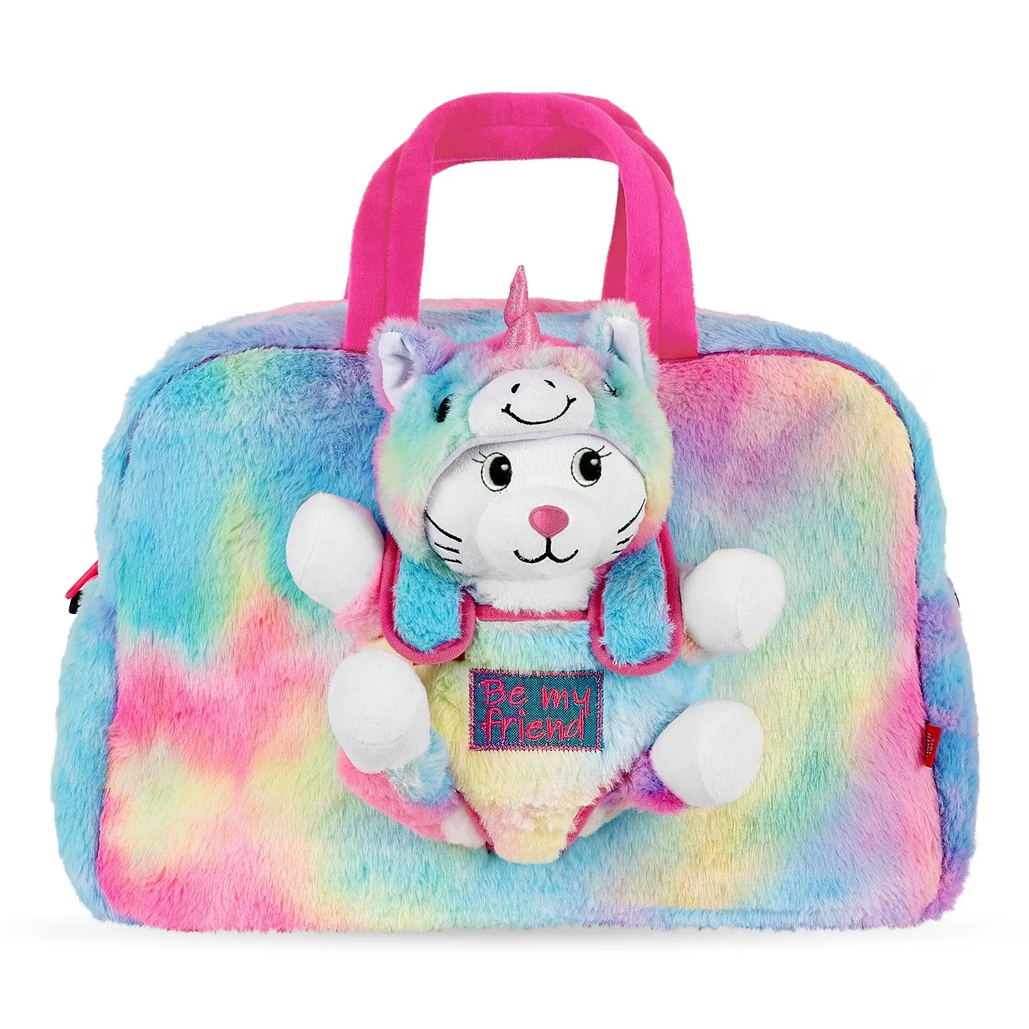 Perletti Borsa Sport con Peluche Kawaii - immagine 1