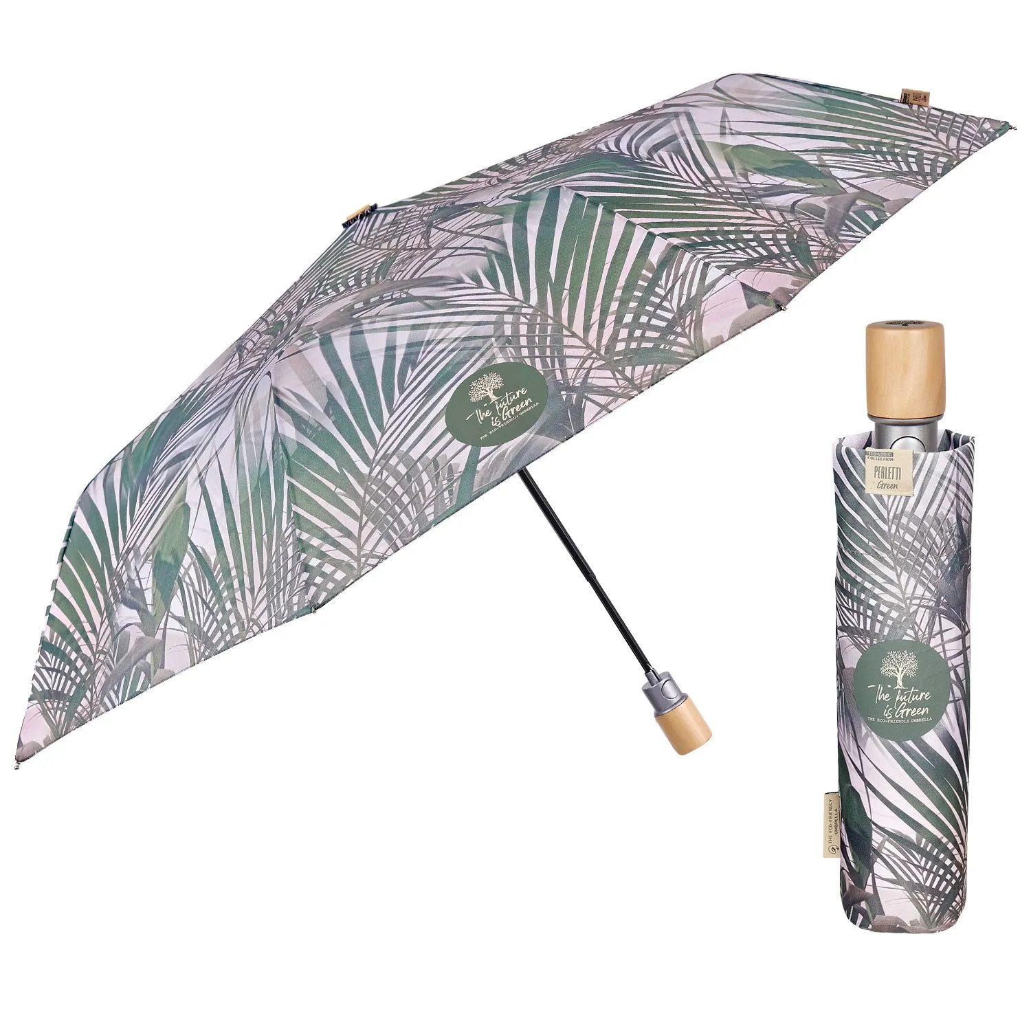 Perletti Kenzia Automatic Umbrella Green - immagine 1