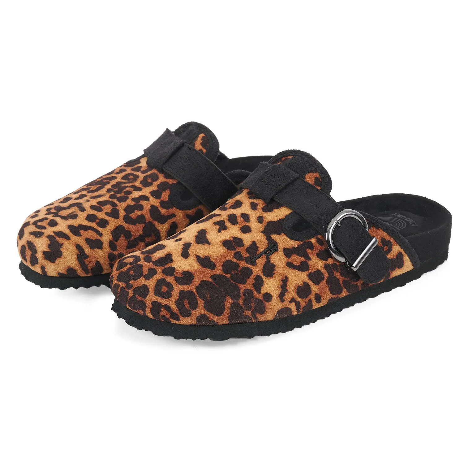Perletti Ciabatte Comfort Leopardate - immagine 1