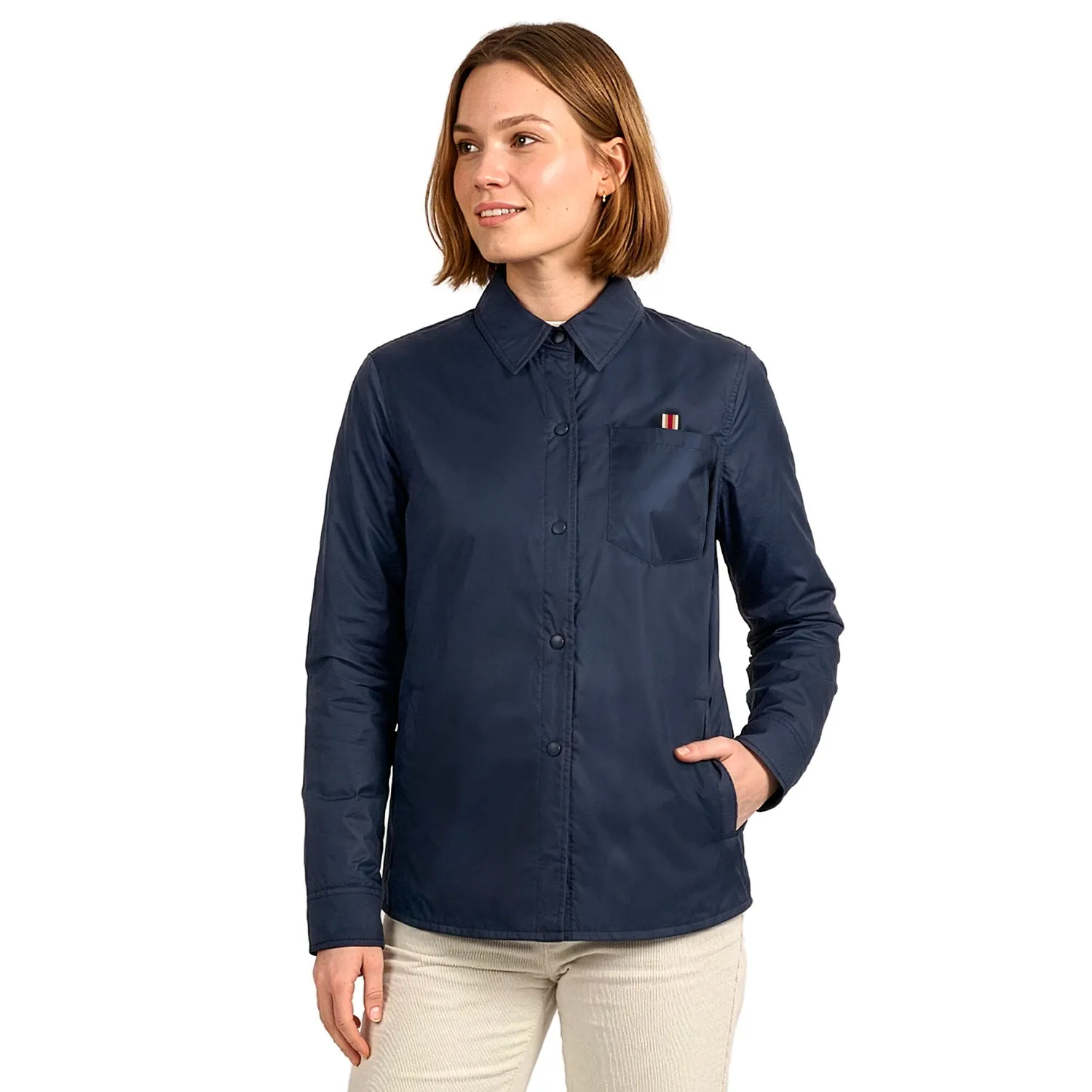 Perletti Giacca Overshirt Impermeabile Donna - immagine 1