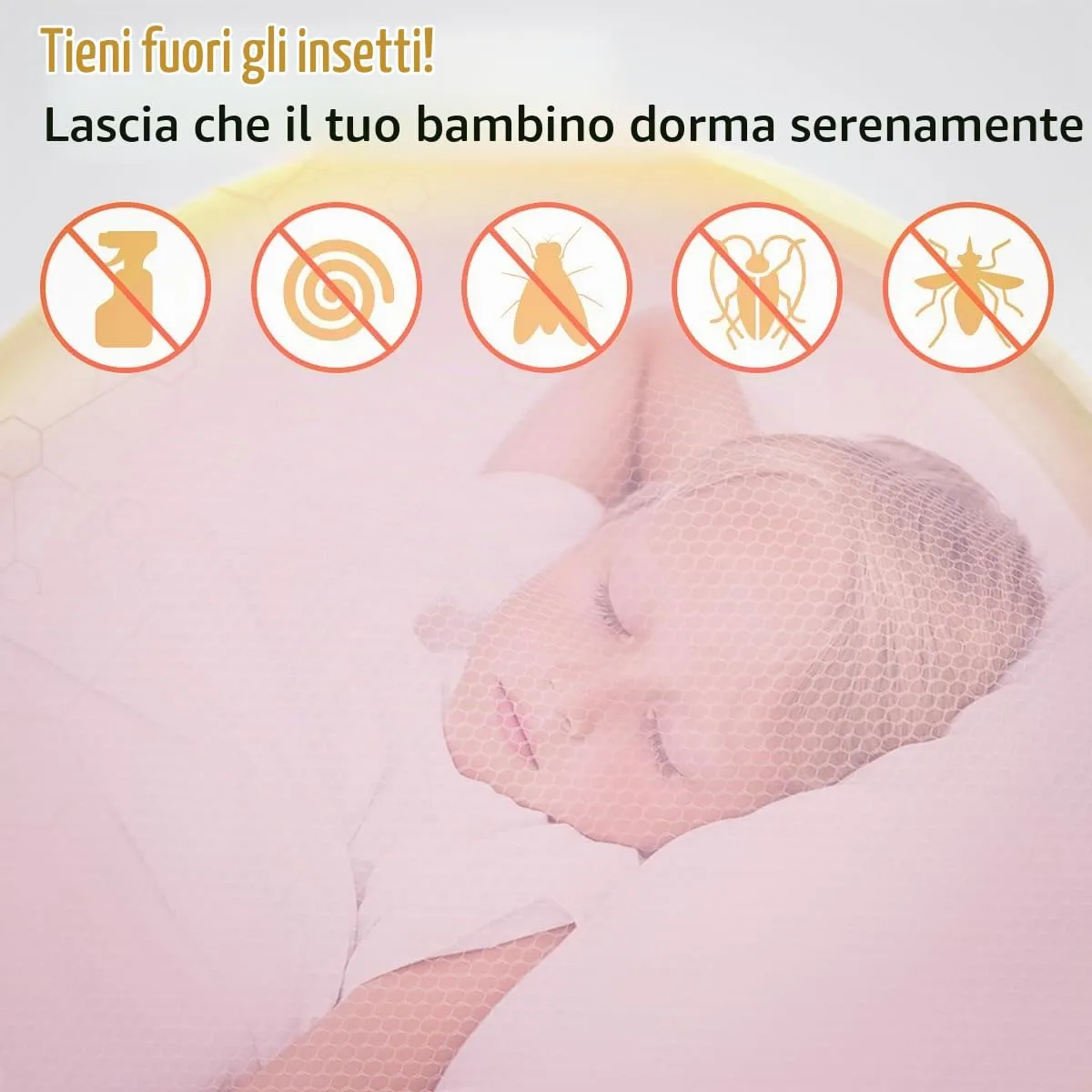 FFTANXS Zanzariera Letto Universale Rosa, Singolo e Matrimoniale, 0.6 x 2.5 x 10.5m, Baldacchino Mesh per Interni ed Esterni - immagine 4