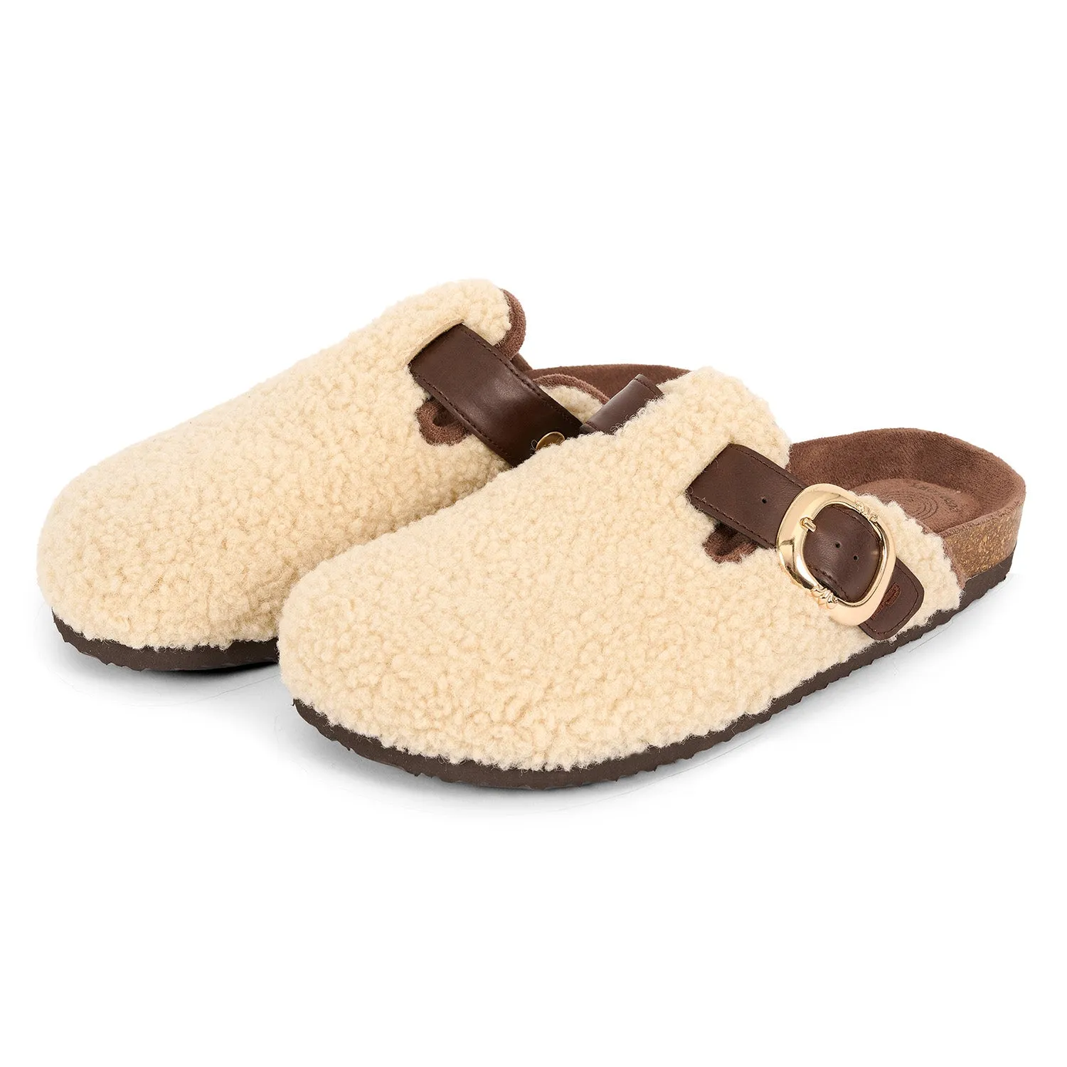 Perletti Ciabatte Donna Comfort Teddy - immagine 1