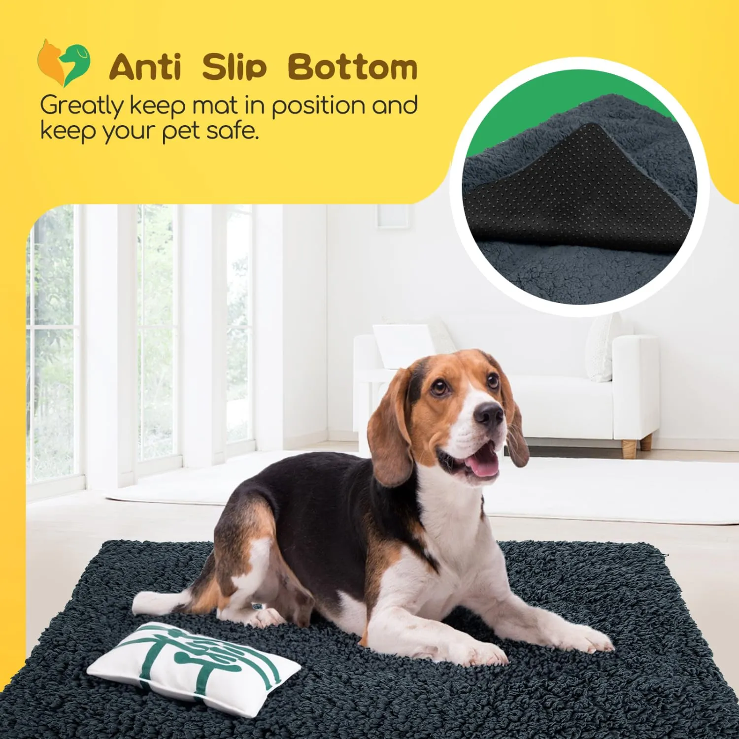 Nobleza Coperta Autoriscaldante per Cani e Gatti, 70x50 cm - immagine 4
