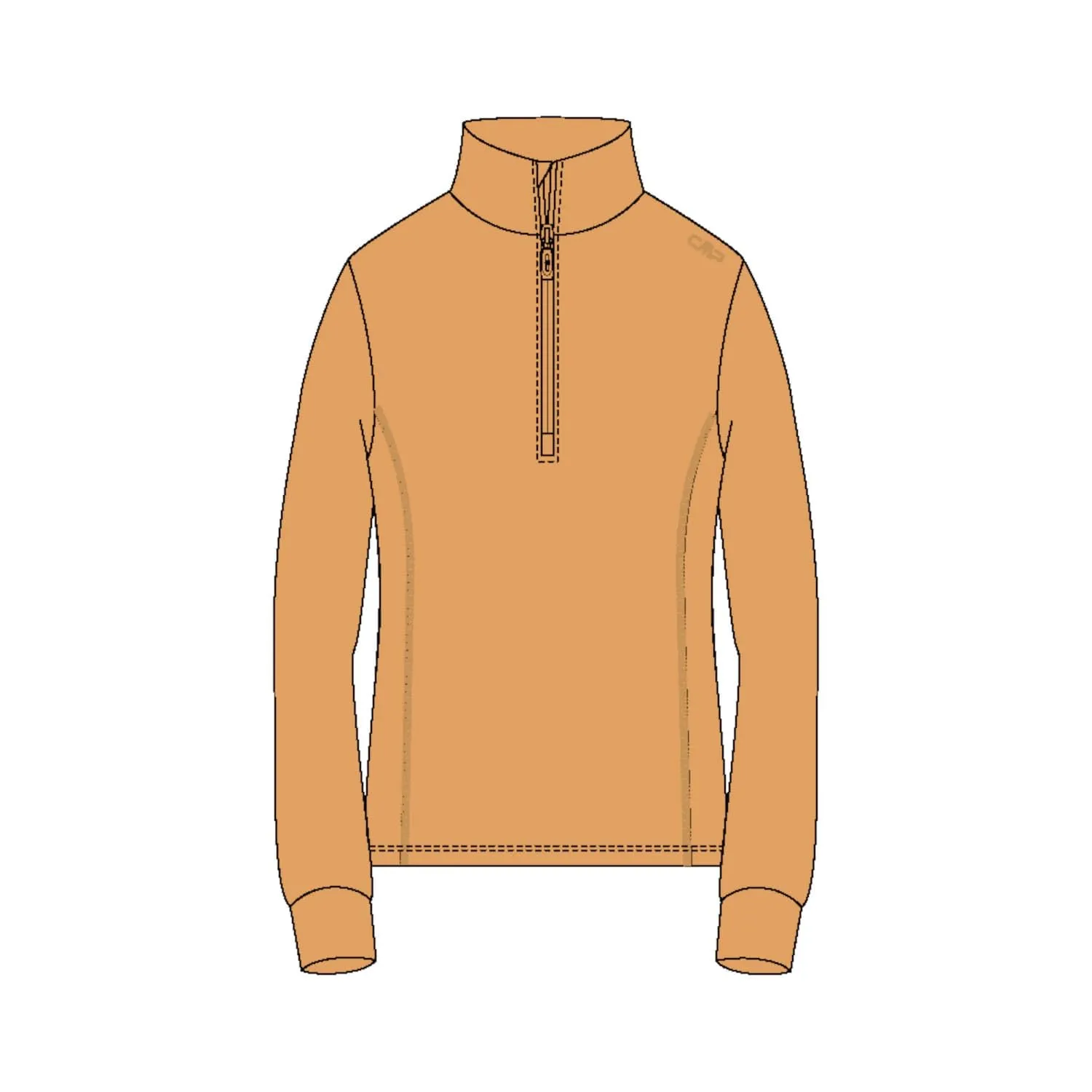CMP Felpa Donna Melone M - immagine 1