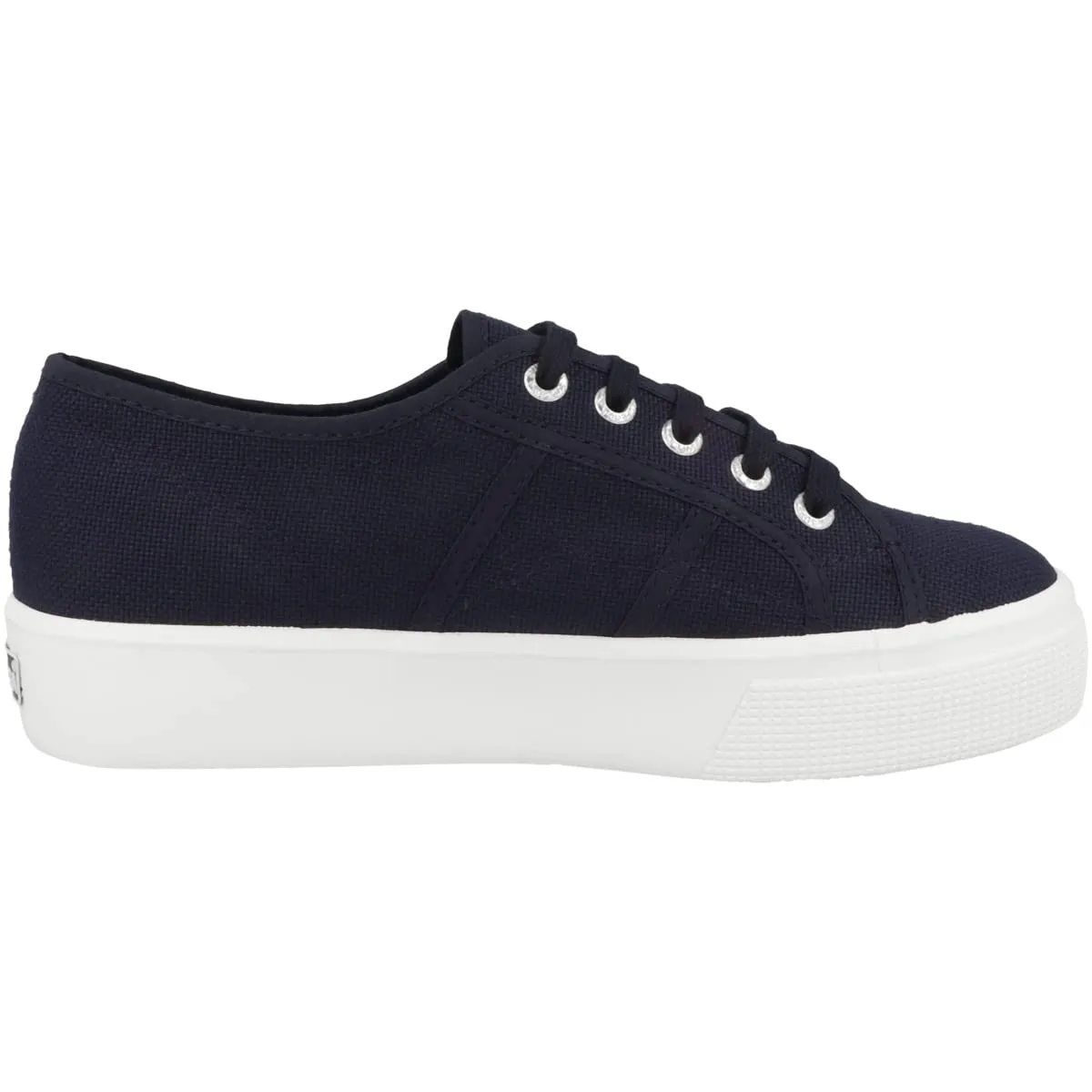Superga 2730-cotu Scarpe da Ginnastica da Donna, Blu Navy Bianco, S2127IW, 37 - immagine 3