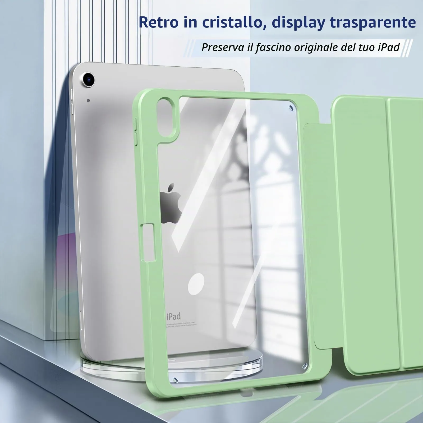 TiMOVO Cover per iPad 11ª Gen 11" e 10ª Gen 10,9", Verde - immagine 3