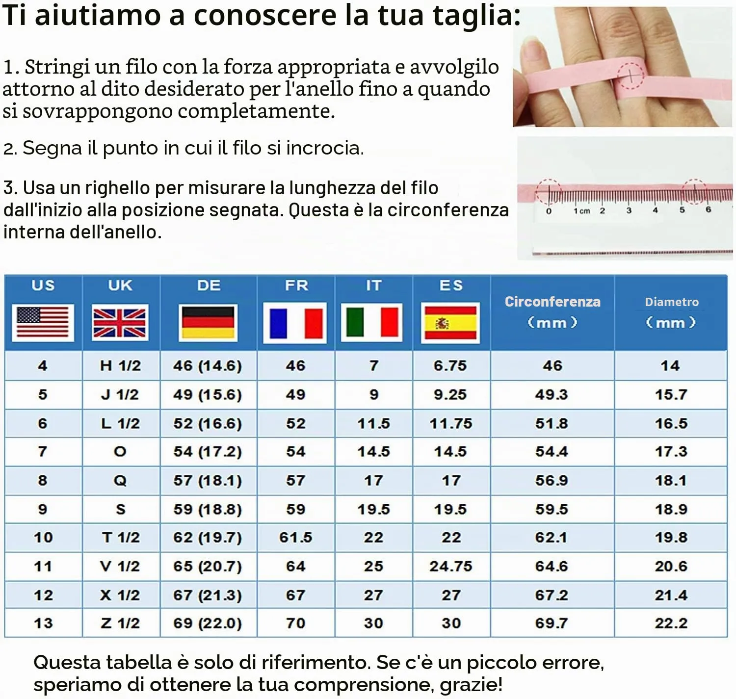 ADRAMATA 8 Pezzi Fidget Anelli Ansia in Acciaio Inossidabile per Donna - immagine 6