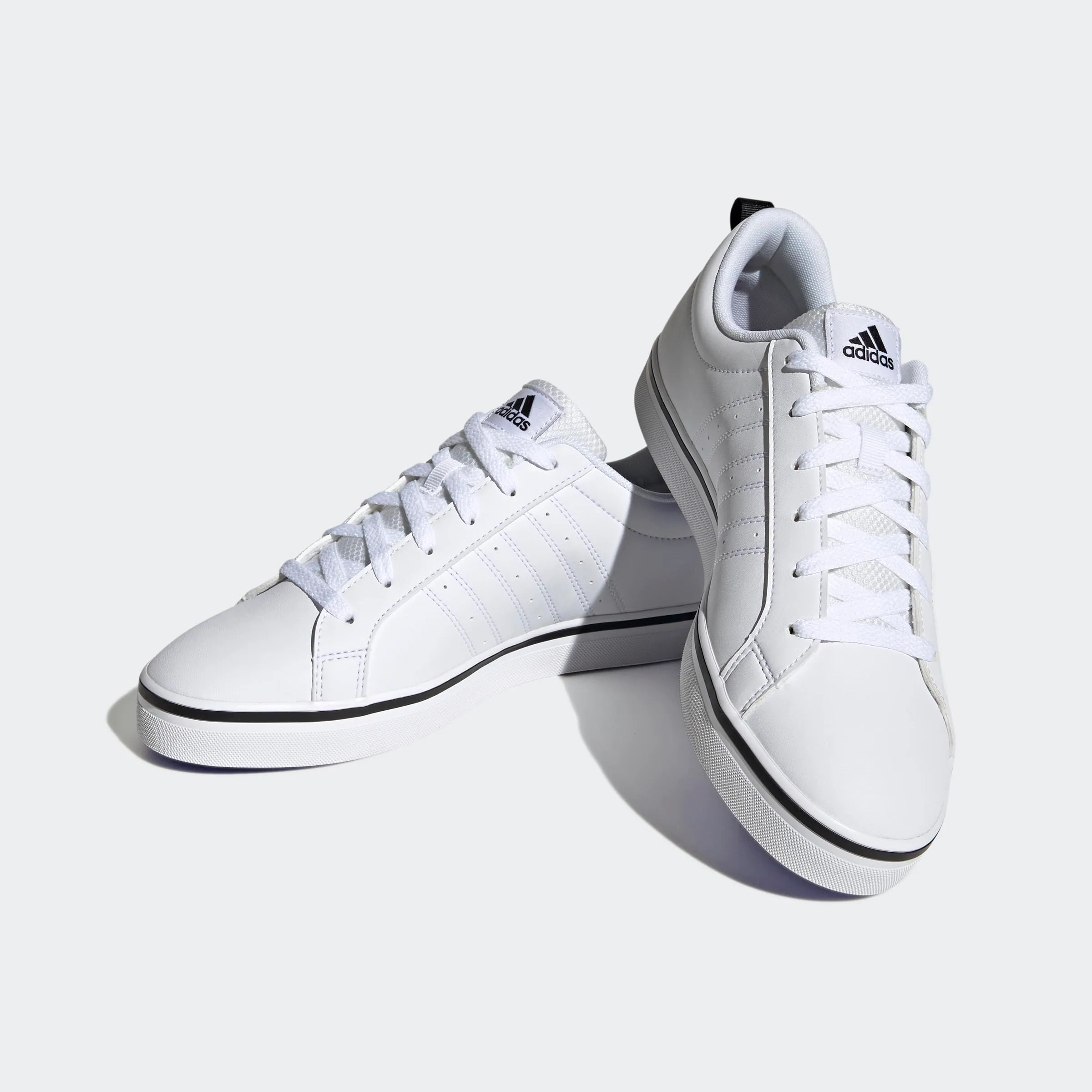 adidas Vs Pace 2.0 Shoes, Cloud White / Core Black / Cloud White, 42 2/3 EU - immagine 7
