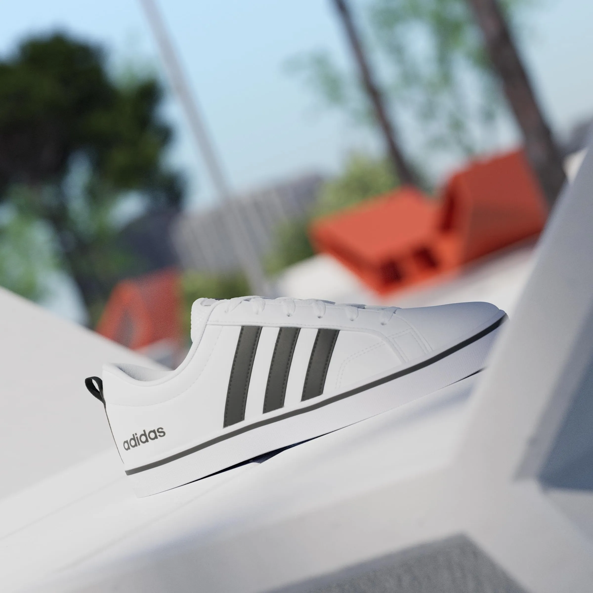 adidas Vs Pace 2.0 Shoes - Cloud White / Core Black / Cloud White - immagine 3
