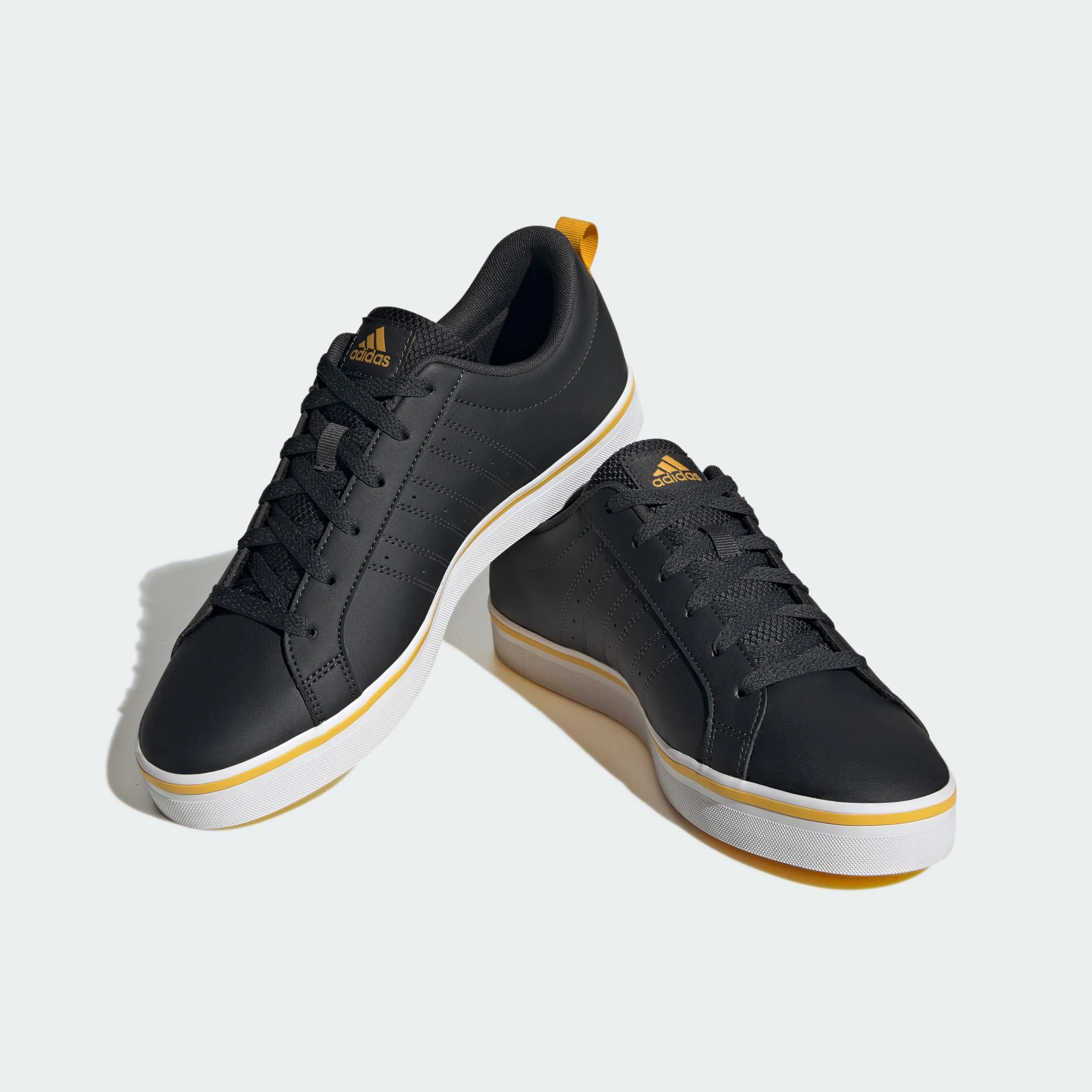 adidas VS Pace 2.0 Shoes, Carbon Bold Gold Cloud White, 44 2/3 EU - immagine 5