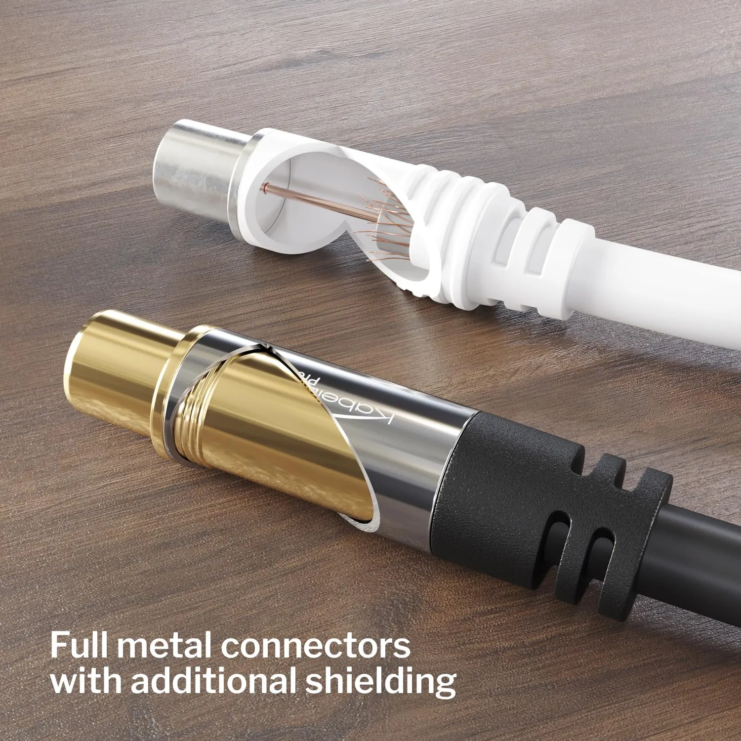 KabelDirekt Antenna TV Cable 4K, 7.5m, 90° - immagine 4