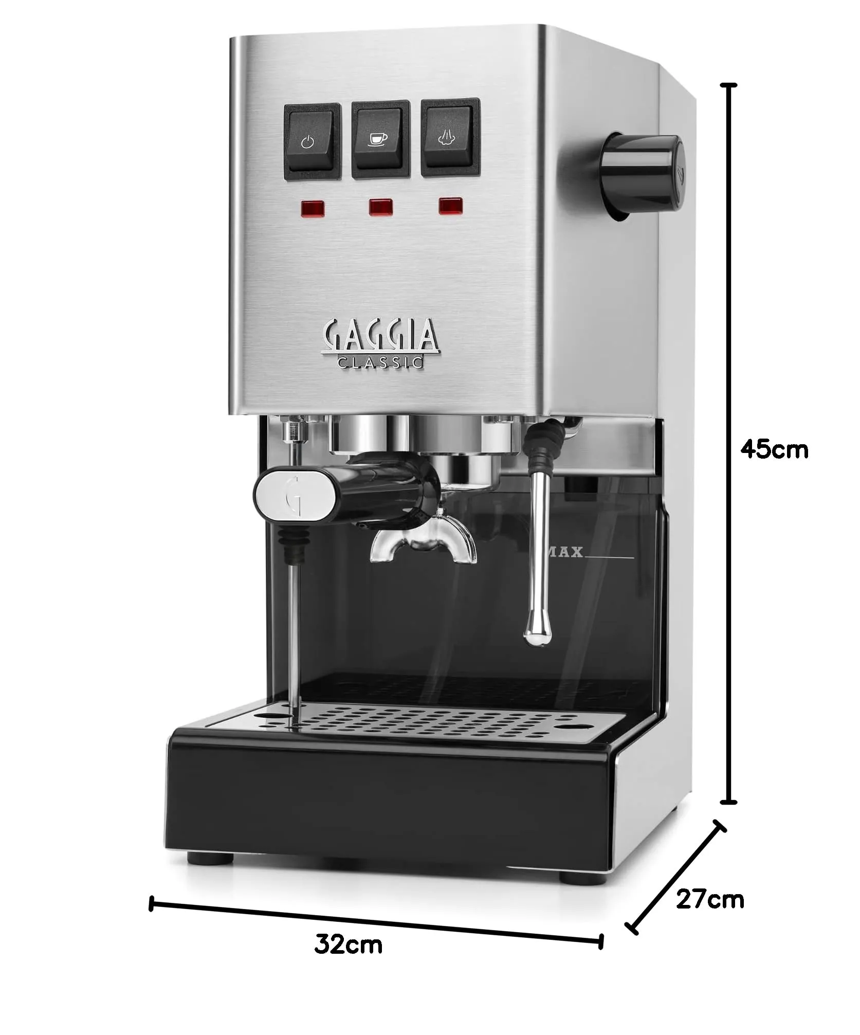 Gaggia Classic Evo Macchina Espresso Manuale Inox - immagine 9