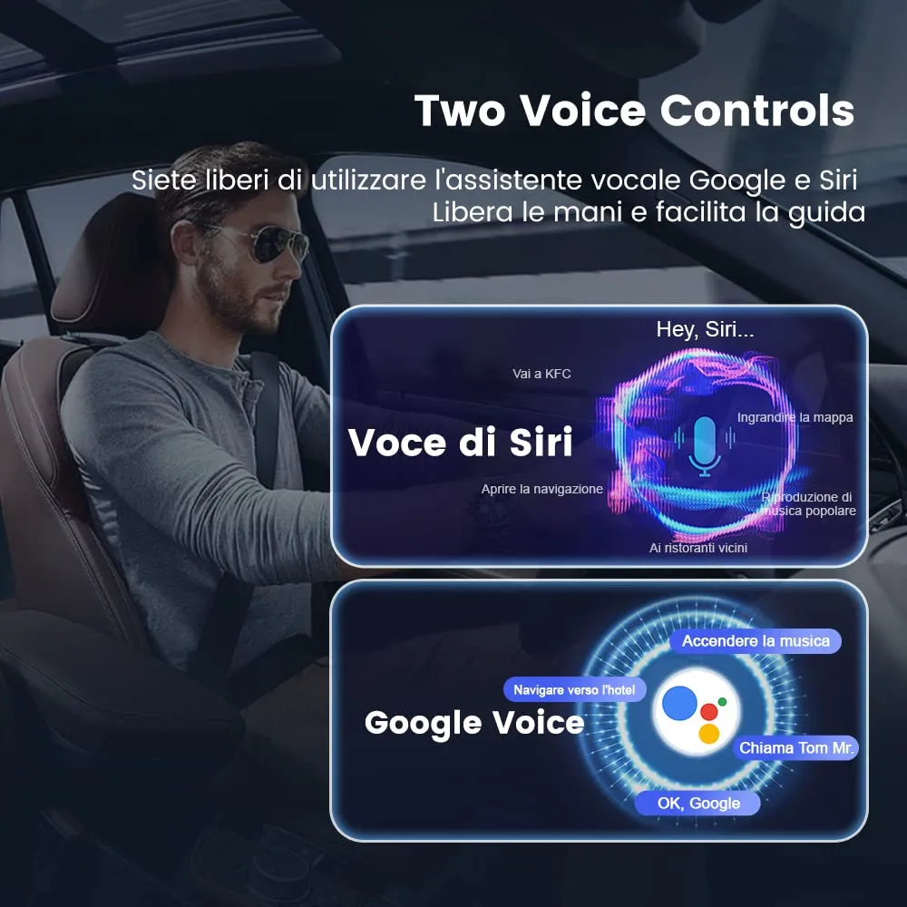 Carlinkit 5.0 2-in-1 Wireless CarPlay and Android Auto Adapter, Version 2026, CPC200-2air - immagine 7