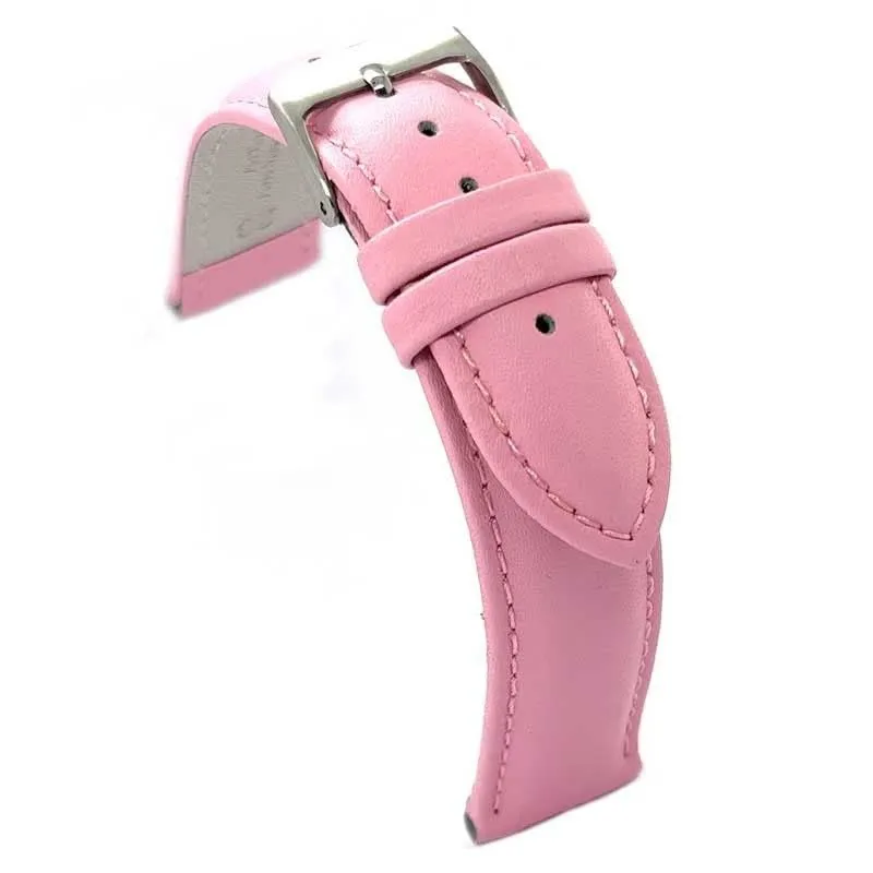 Diloy 302 Cinturino Orologio in Pelle Rosa Chiaro 16mm - immagine 1