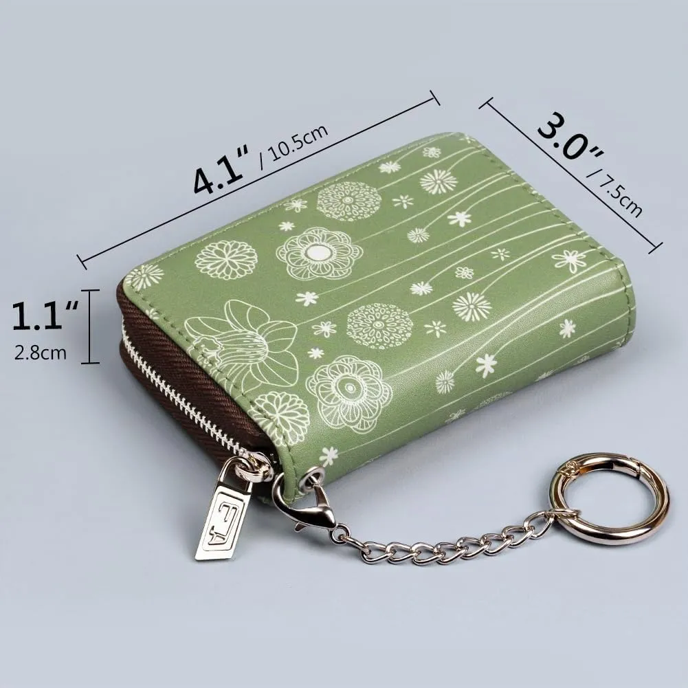 FurArt Porta Carte di Credito con Cerniera e Blocco RFID per Donna e Uomo - immagine 4