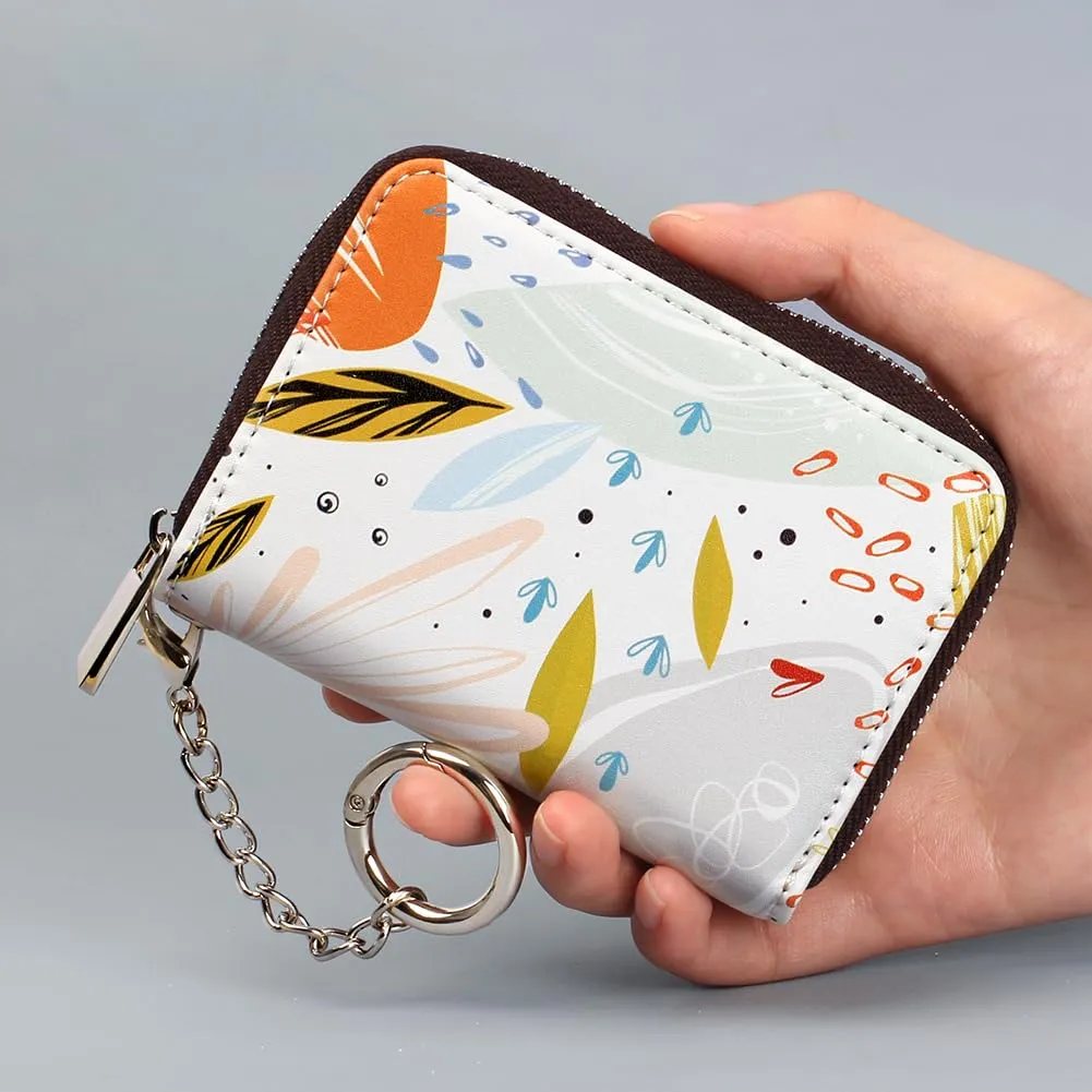 FurArt Porta Carte di Credito con Blocco RFID e Cerniera per Donna e Uomo - immagine 4