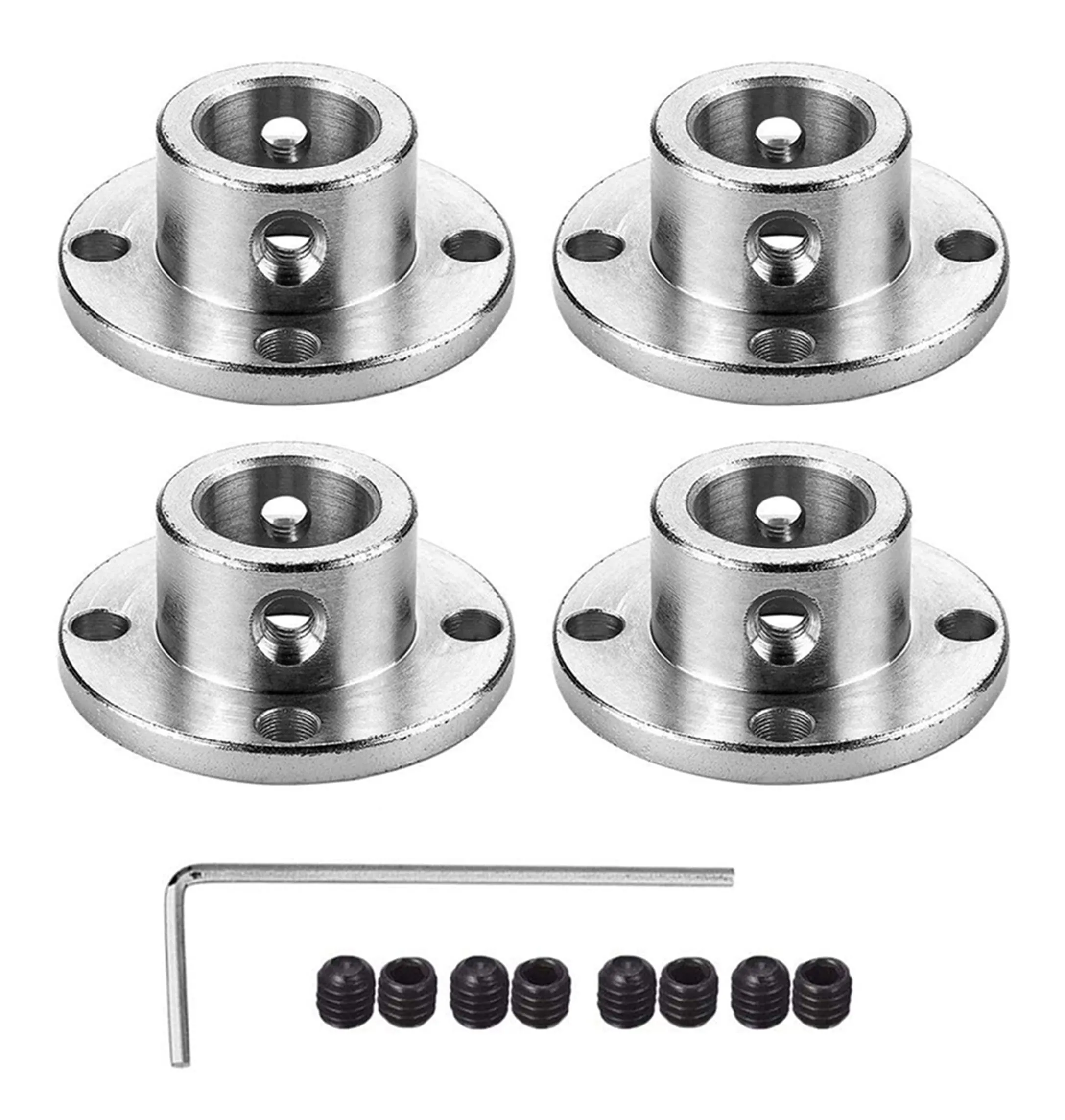 Winwill Connettori a Flangia 14mm per Motori Modellini Radiocomandati, Set da 4 pezzi - immagine 1