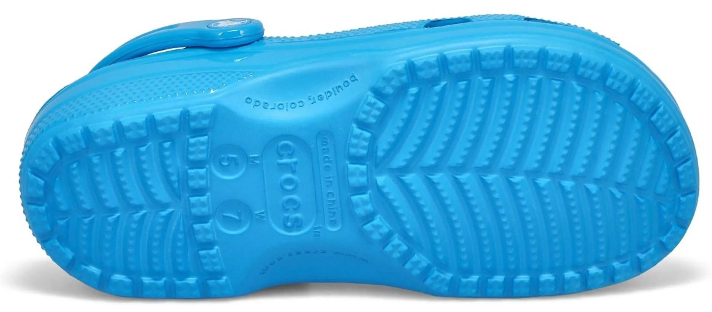 Crocs Classic Neon Highlighter Clogs, Blue, Unisex, EU 36-37 - immagine 5