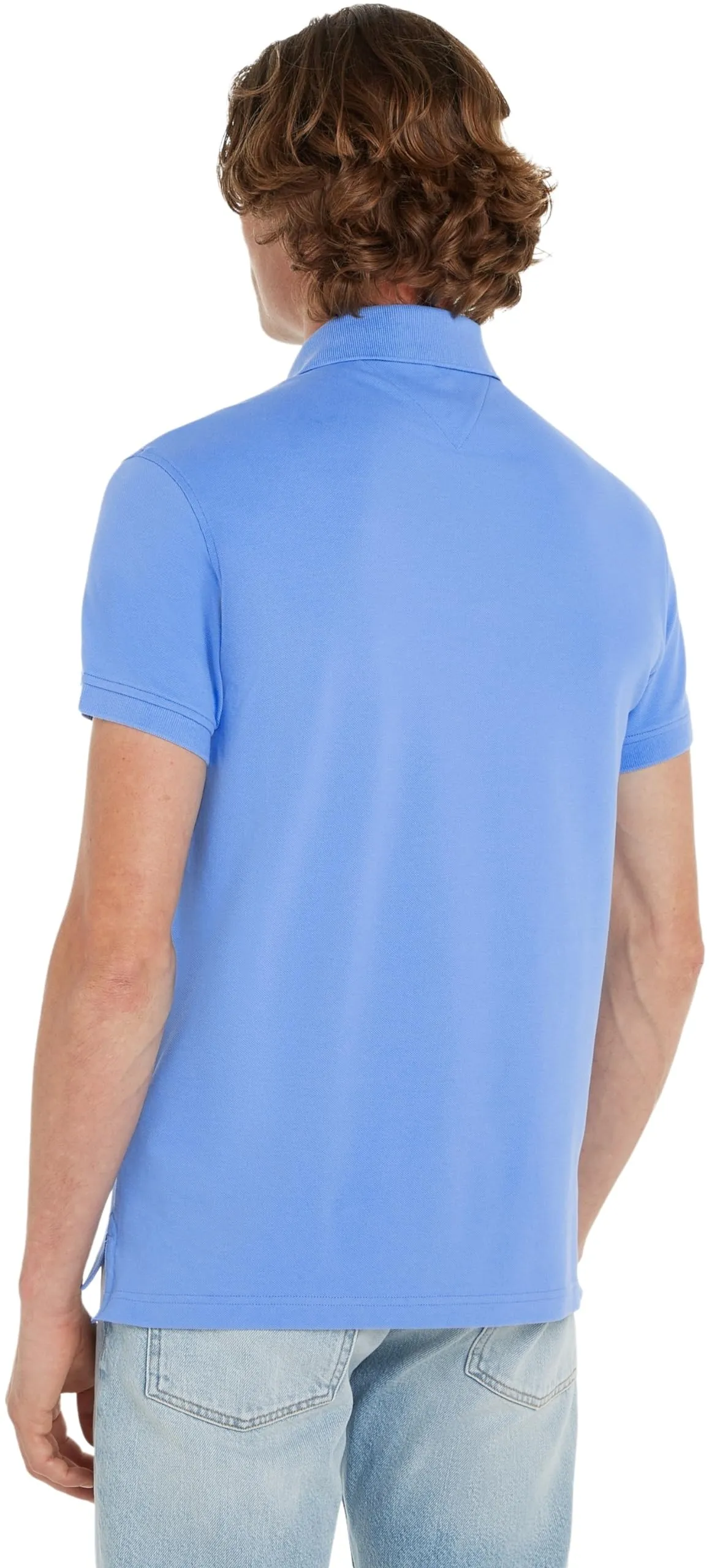 Tommy Hilfiger 1985 Polo Slim Fit Uomo - Blu (Blue Spell), S - immagine 2