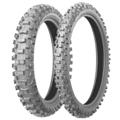 Bridgestone M204 80/100-12 TT 41M Rear Tyre - immagine 1