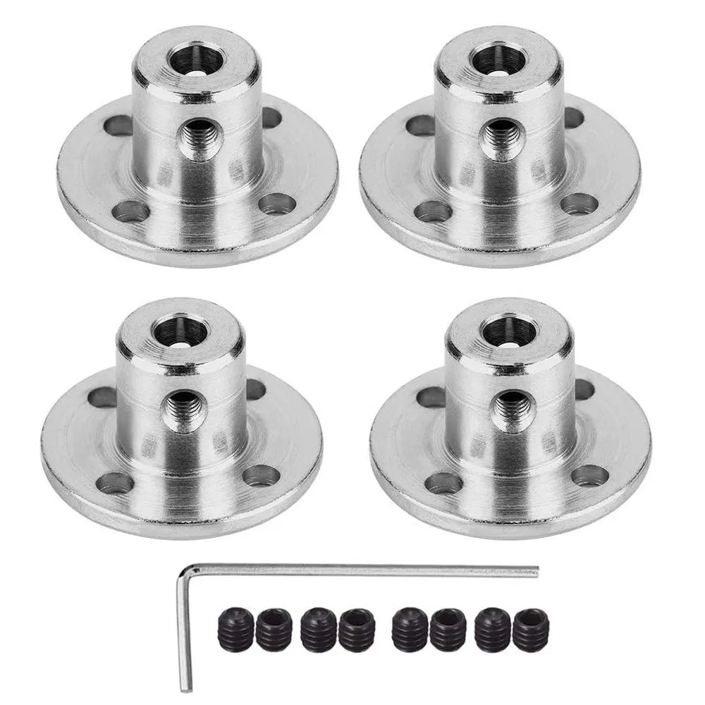 winwill Flange Coupling Connector con Guida Rigida, 4 mm, 4 Pezzi - immagine 1