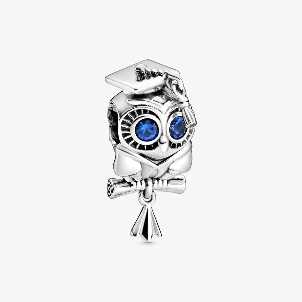 Pandora 798907C01 Gufo Graduato Charm in Argento - immagine 2