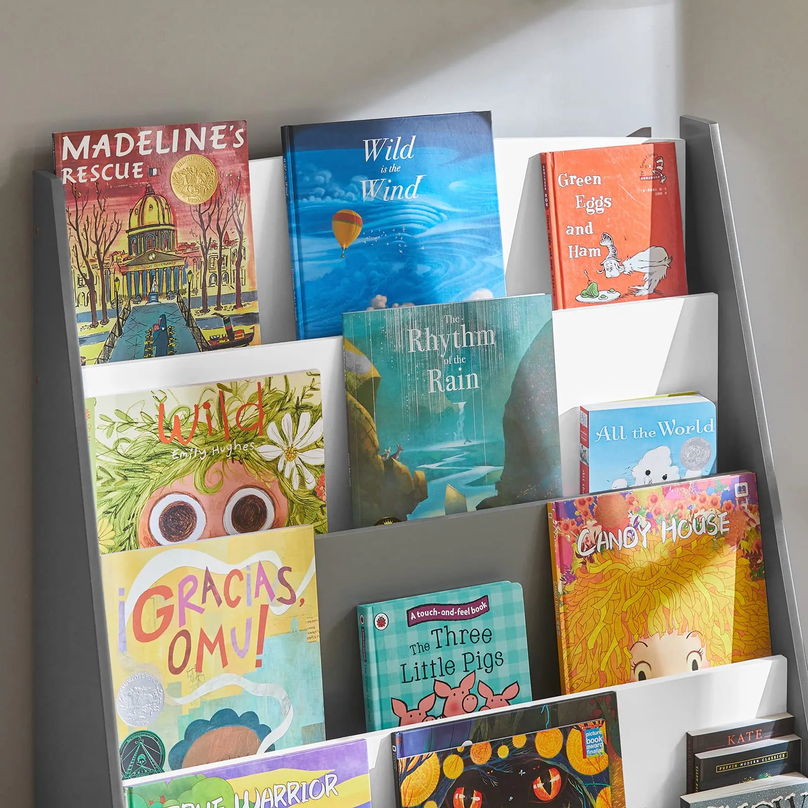 SoBuy Libreria Montessoriana per Bambini a 4 Ripiani 80x30x88 cm - immagine 6