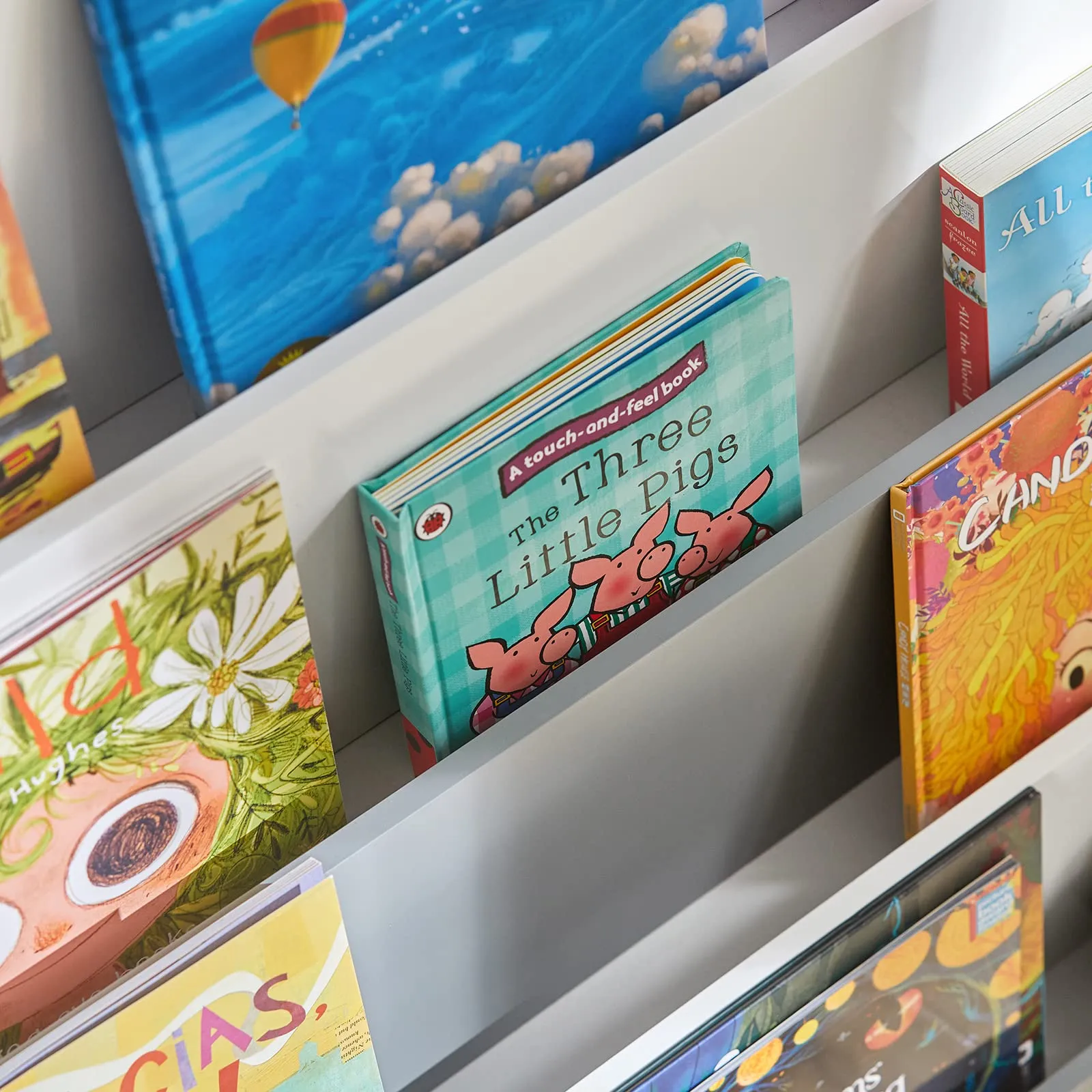 SoBuy Libreria Montessoriana per Bambini a 4 Ripiani 80x30x88 cm - immagine 7