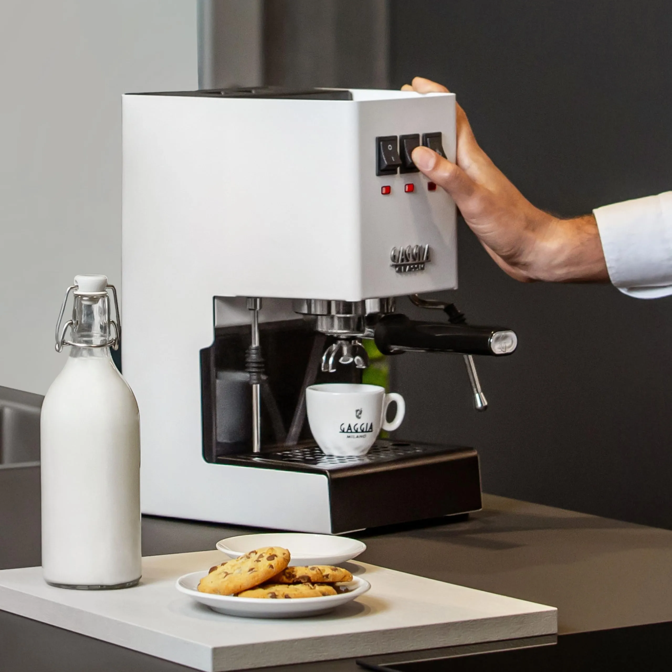 Gaggia Classic Evo RI9481/13 Bianco - immagine 2