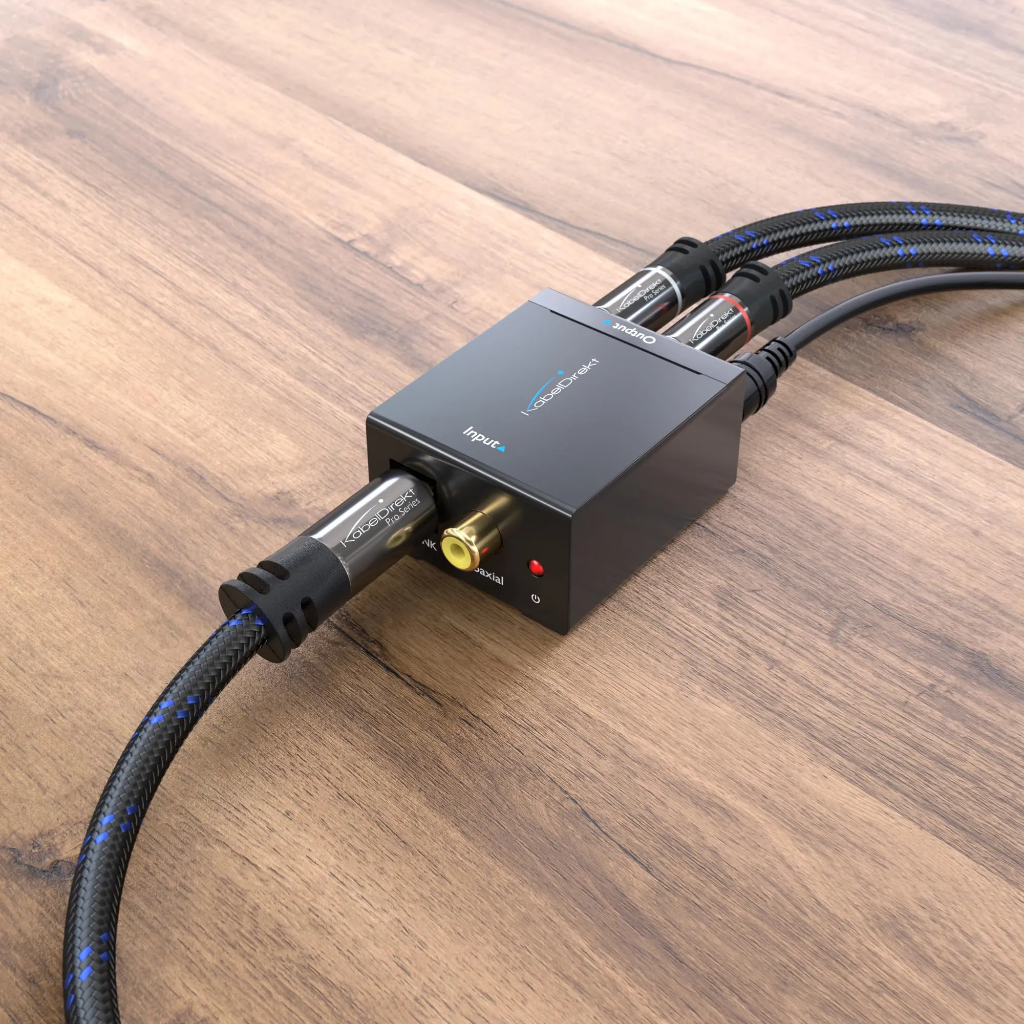 KabelDirekt Cavo TOSLINK Intrecciato 7,5m - immagine 5