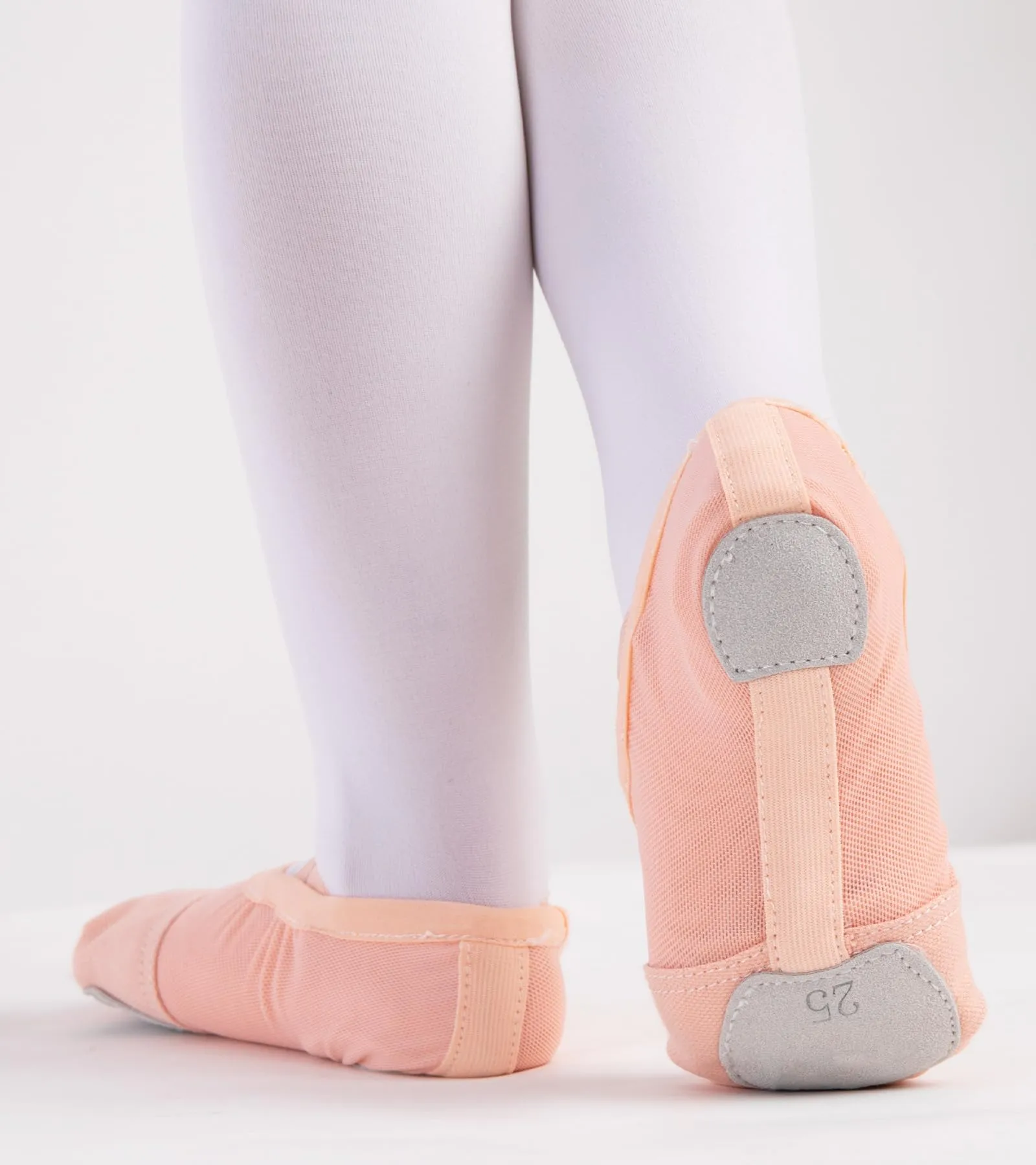 Aiseyi Scarpe da Balletto per Bambina in Pelle e Tela, Rosa, 26 EU - immagine 3
