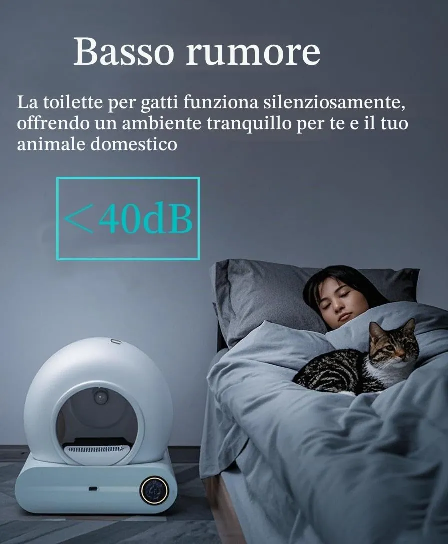 RMAN Lettiera Gatto Autopulente Intelligente - immagine 8
