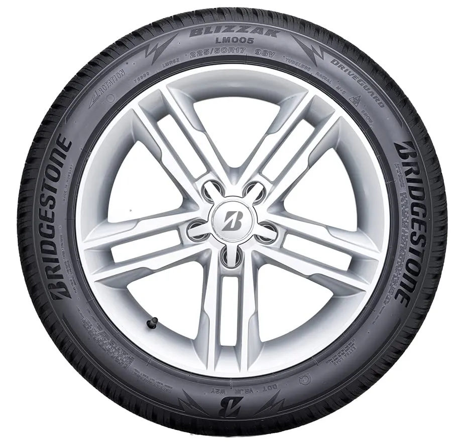 Bridgestone Blizzak LM 005 DriveGuard RFT 205/45 R17 88V XL Run Flat - immagine 2