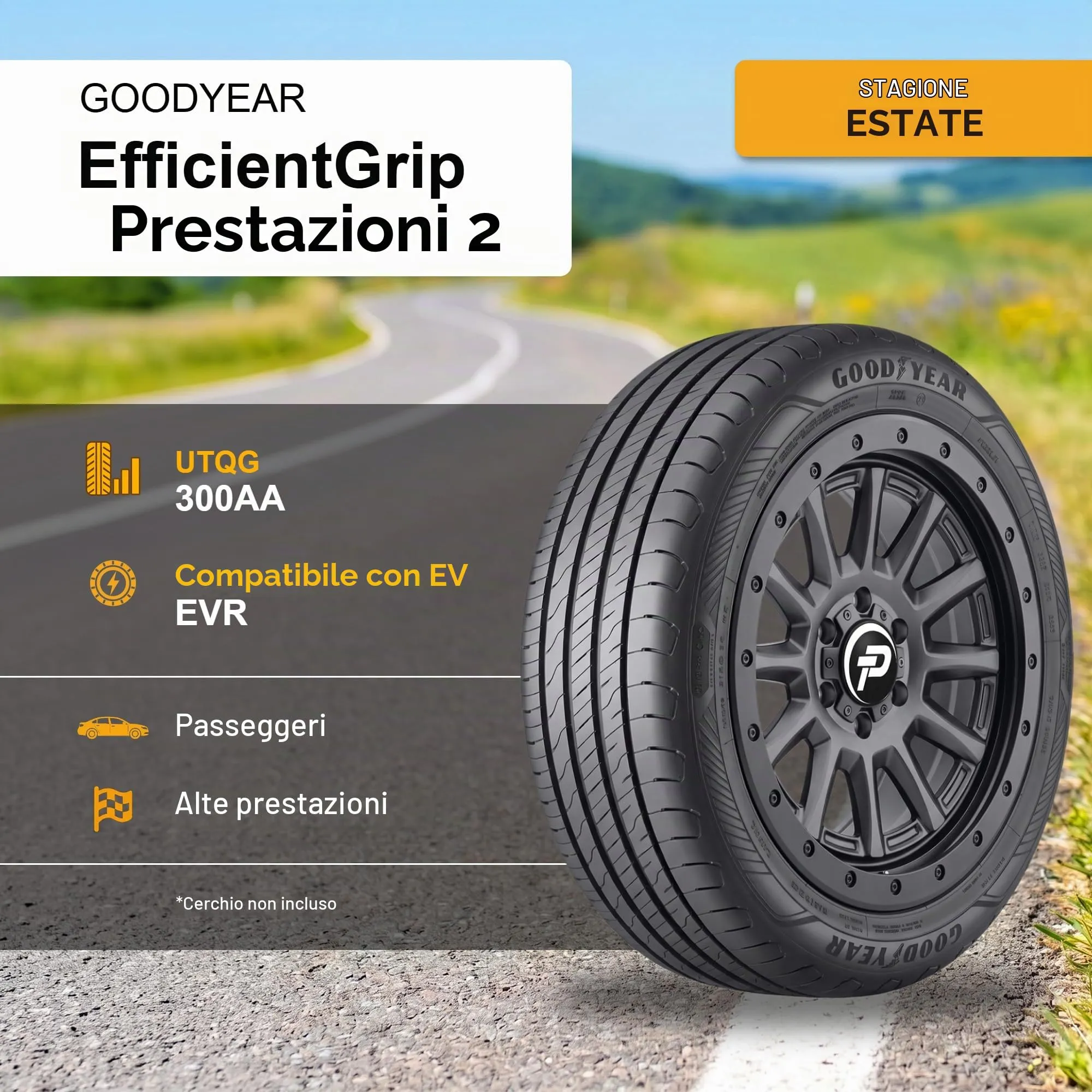 Goodyear EfficientGrip Performance 2 215/55 R17 94W - immagine 3