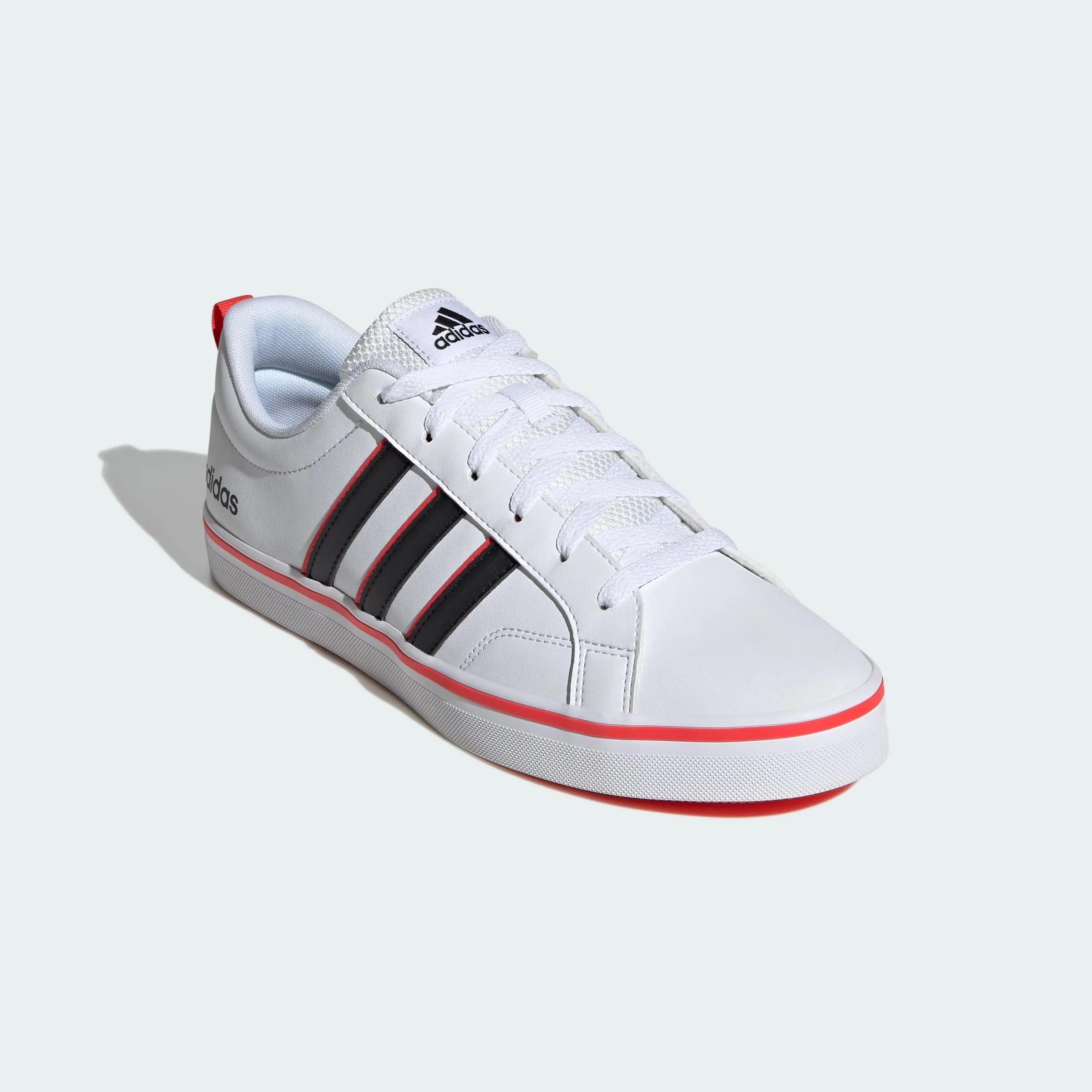 adidas VS Pace 2.0 Shoes, Cloud White Core Black Bright Red, 43 1/3 EU - immagine 6