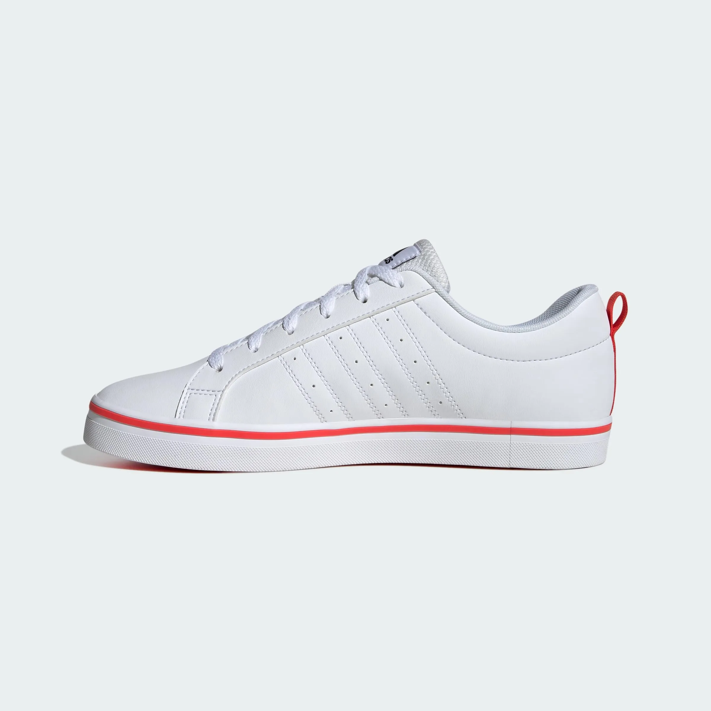 adidas VS Pace 2.0 Shoes, Cloud White Core Black Bright Red, 41 1/3 EU - immagine 3