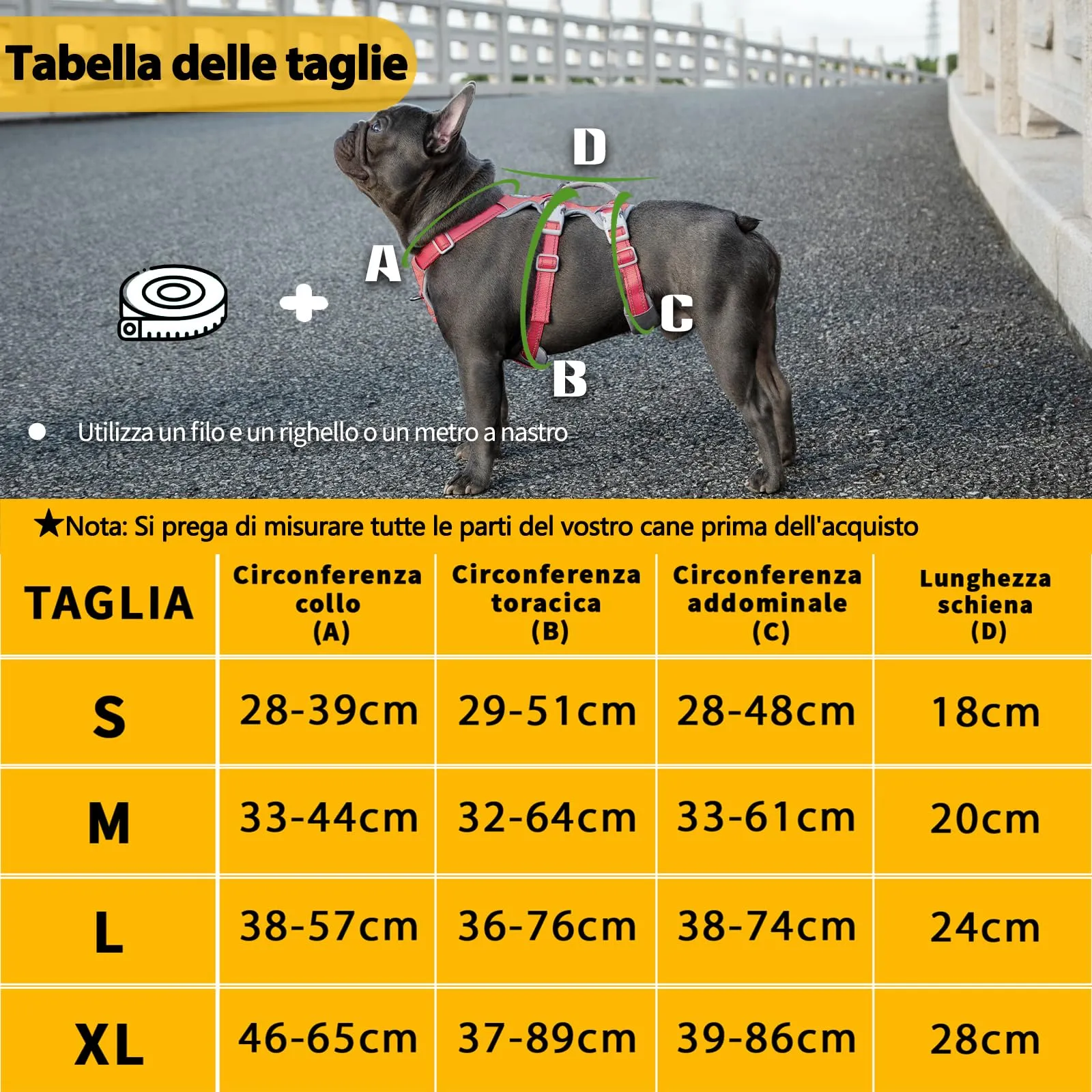 Huntboo Pettorina per cani a prova di fuga, riflettente e traspirante con maniglia, regolabile per cani di piccola taglia - immagine 2