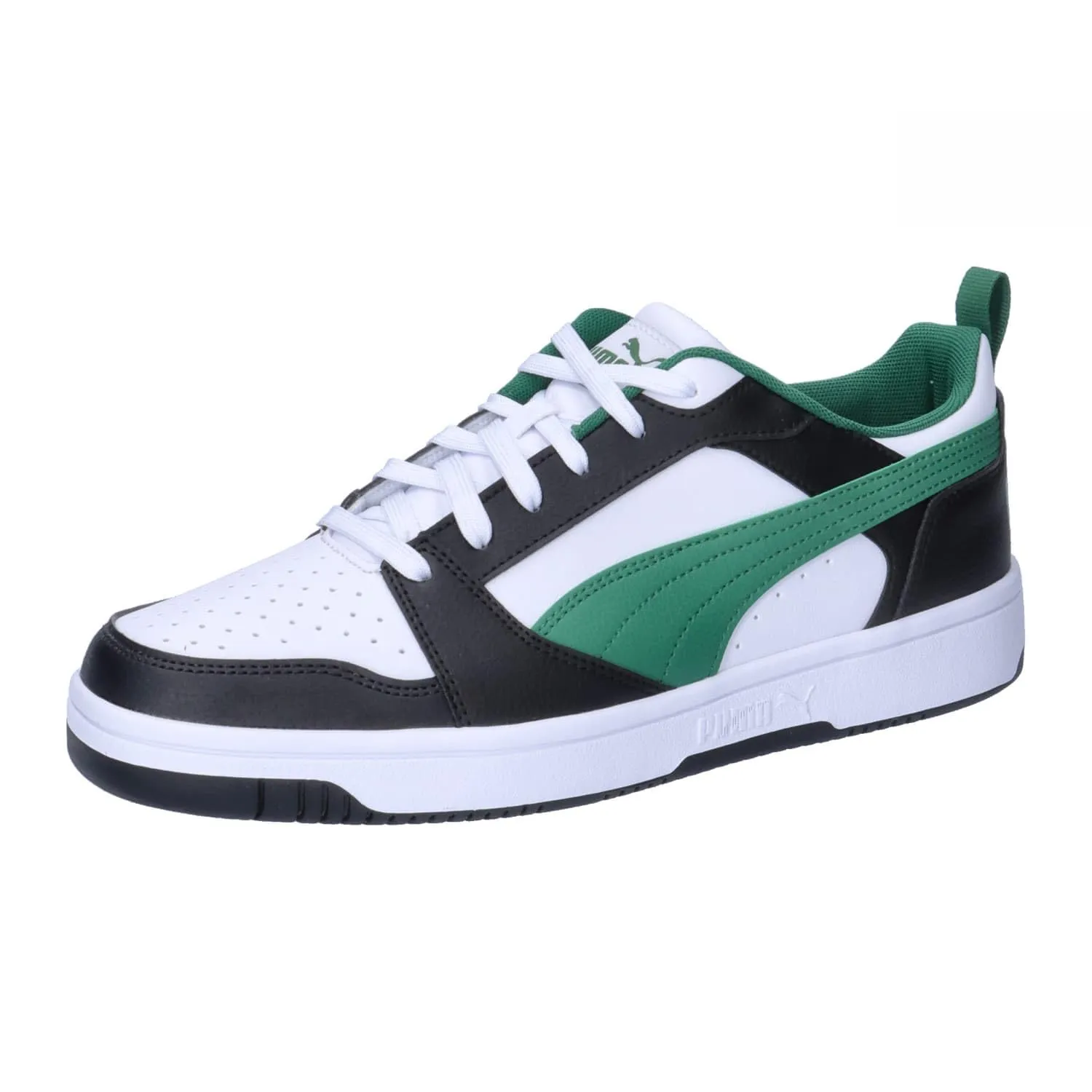 PUMA Rebound V6 Low Sneakers, Black White Vine, 44.5 EU - immagine 1