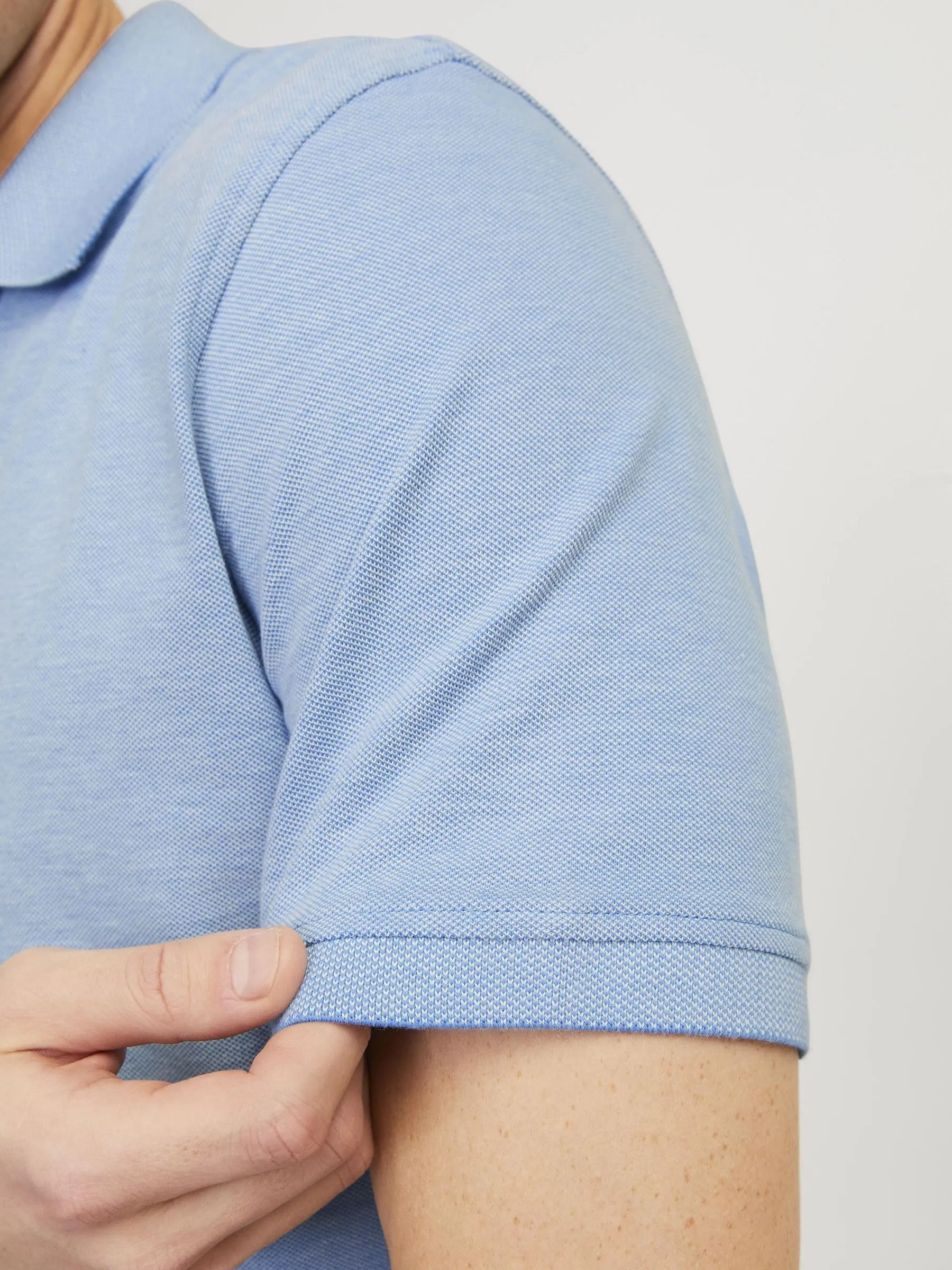 Jack & Jones Jjepaulos Polo SS Noos Maglietta, Pacific Coast, L Uomo - immagine 5