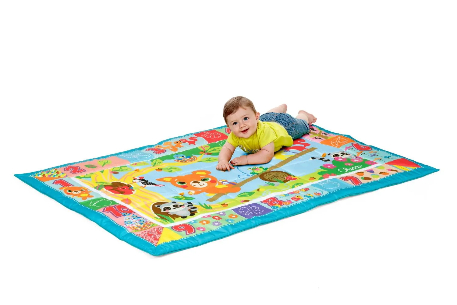 Chicco Foresta Fantasy Tappeto Gioco XXL, Blu - immagine 2