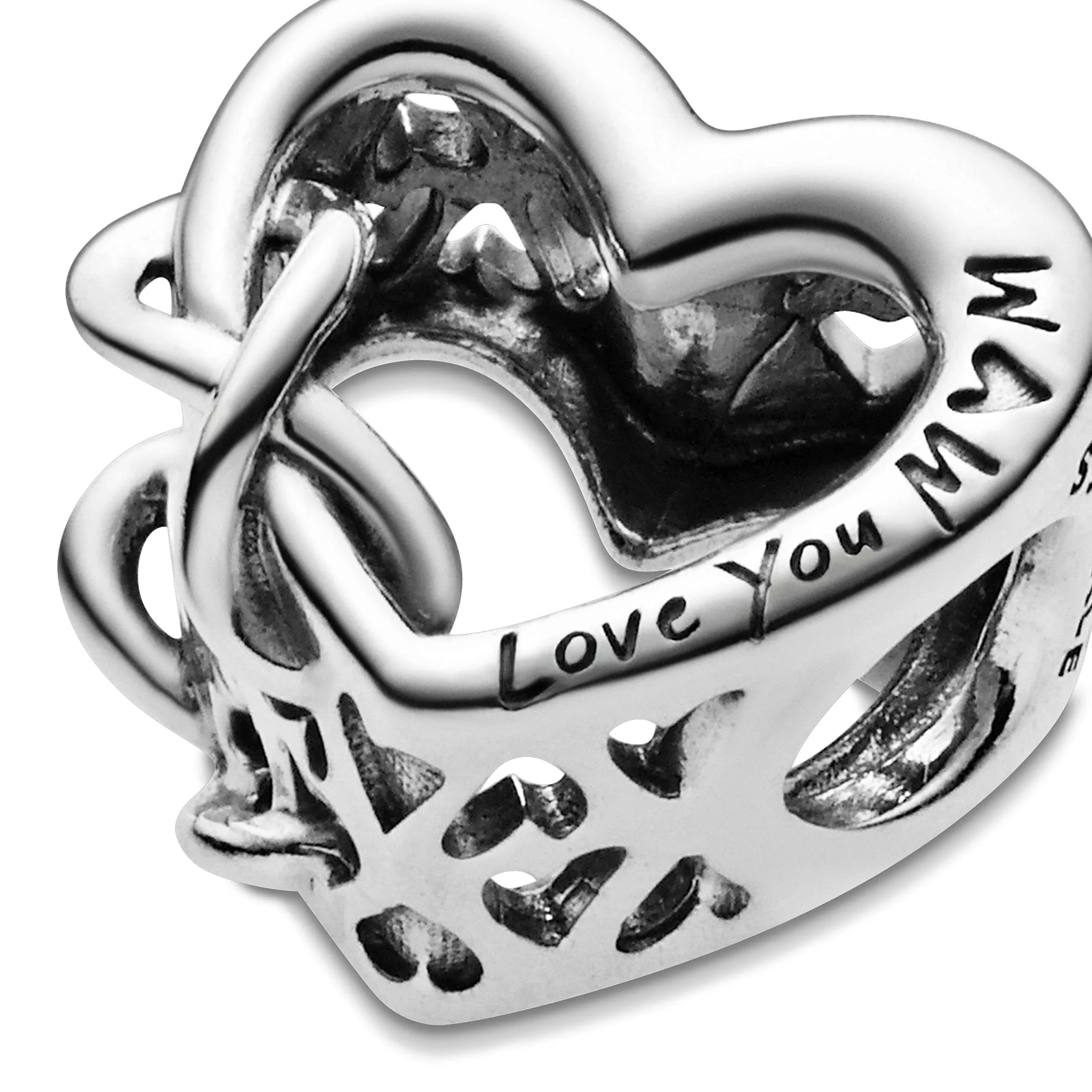 Pandora Icons Ciondolo cuore e simbolo dell'infinito in argento sterling - immagine 4